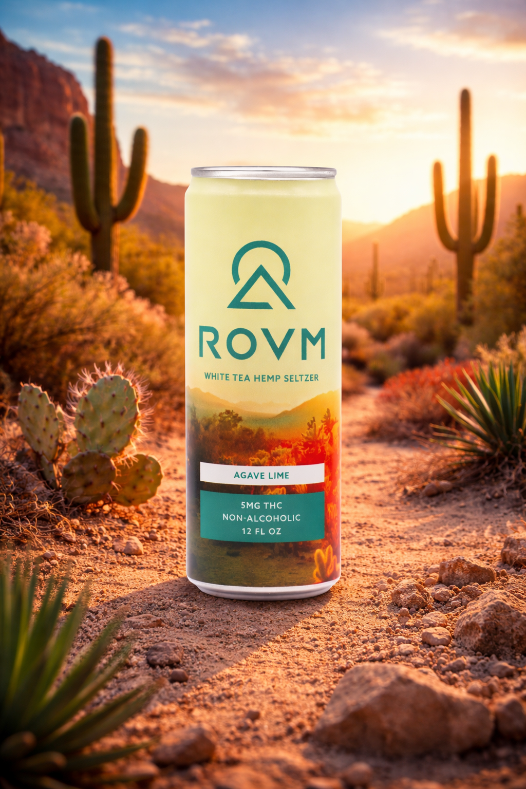 Agave Lime - White Tea Hemp Seltzer