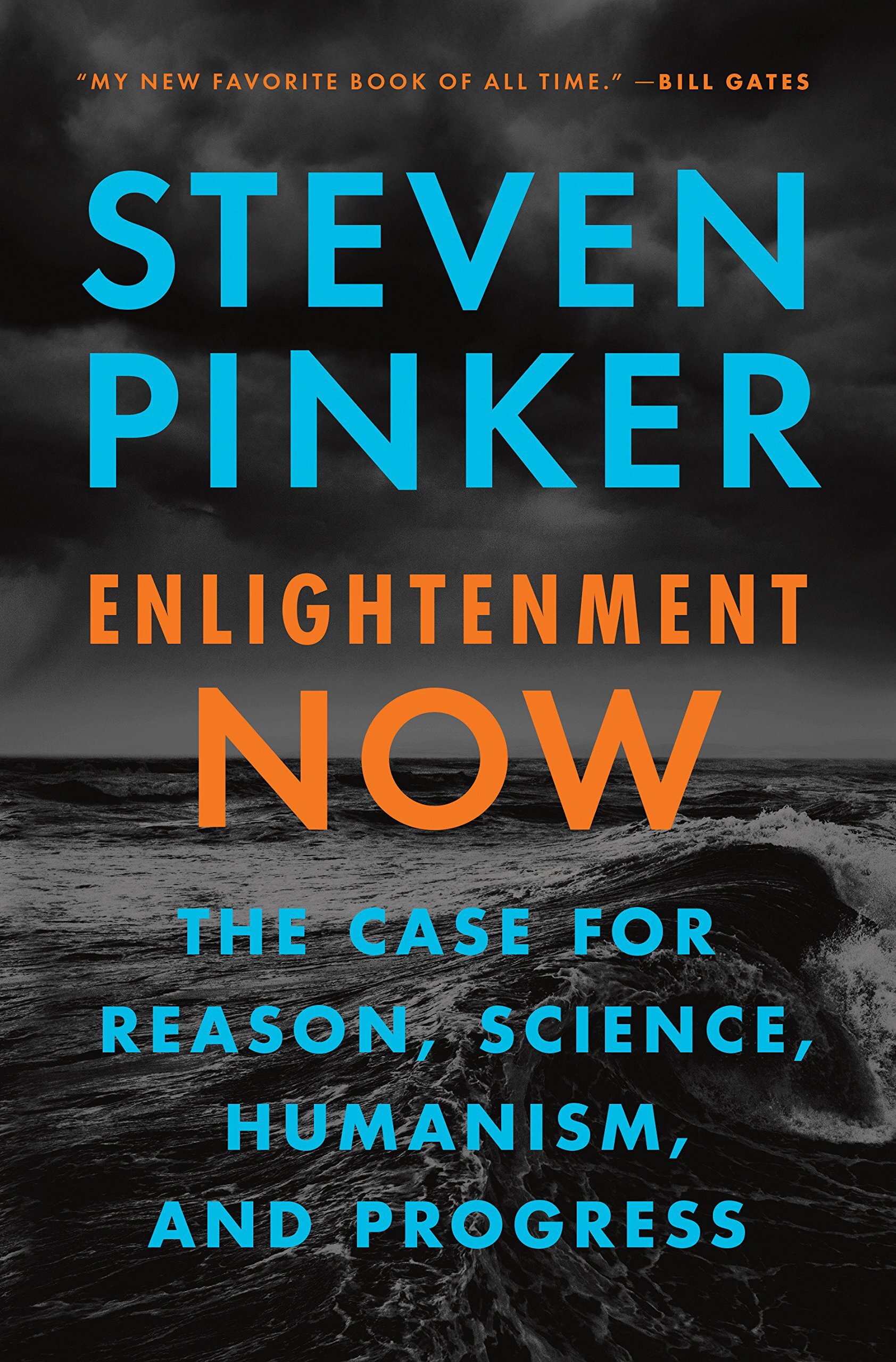 I never realized how much I needed this book until I read it. The former Harvard professor delivers an astonishingly upbeat account of human progress and discusses why a glass-half-empty mentality about the future may not make sense. Steven Pinker le
