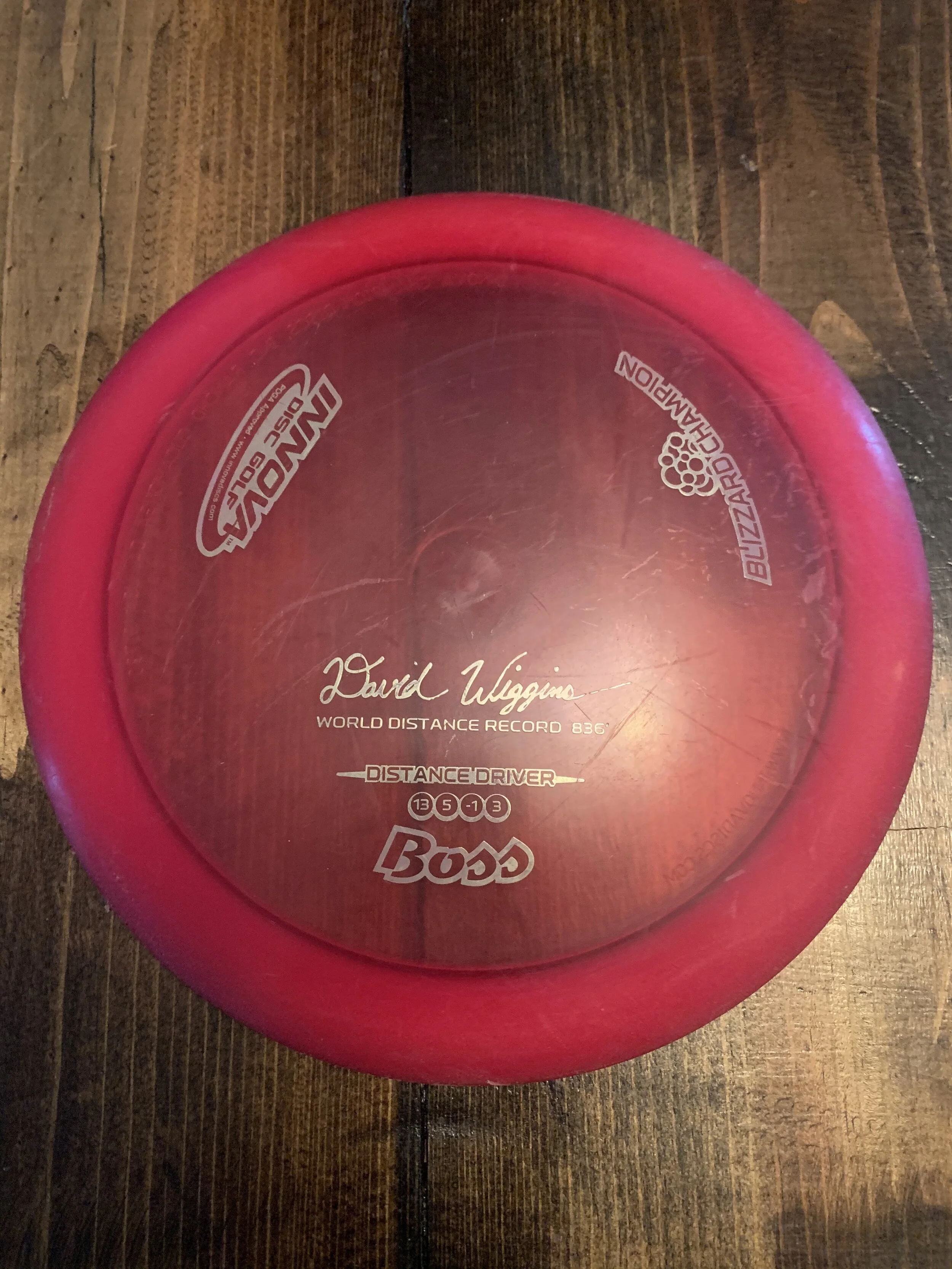 Blizzard Boss - Innova
Distance Driver