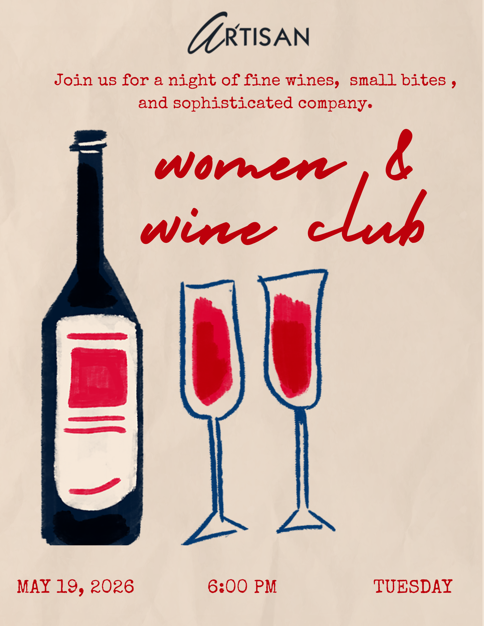 Women &amp; Wine Tasting Club