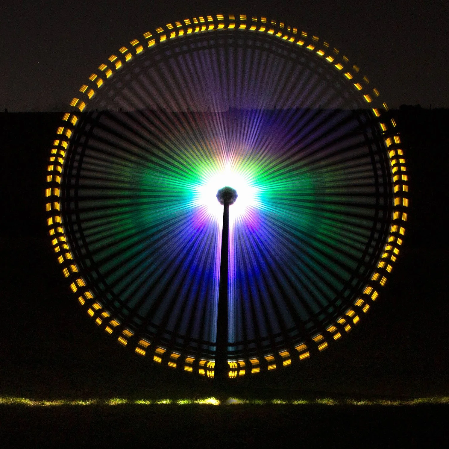 Lightpainting at Point Fermin