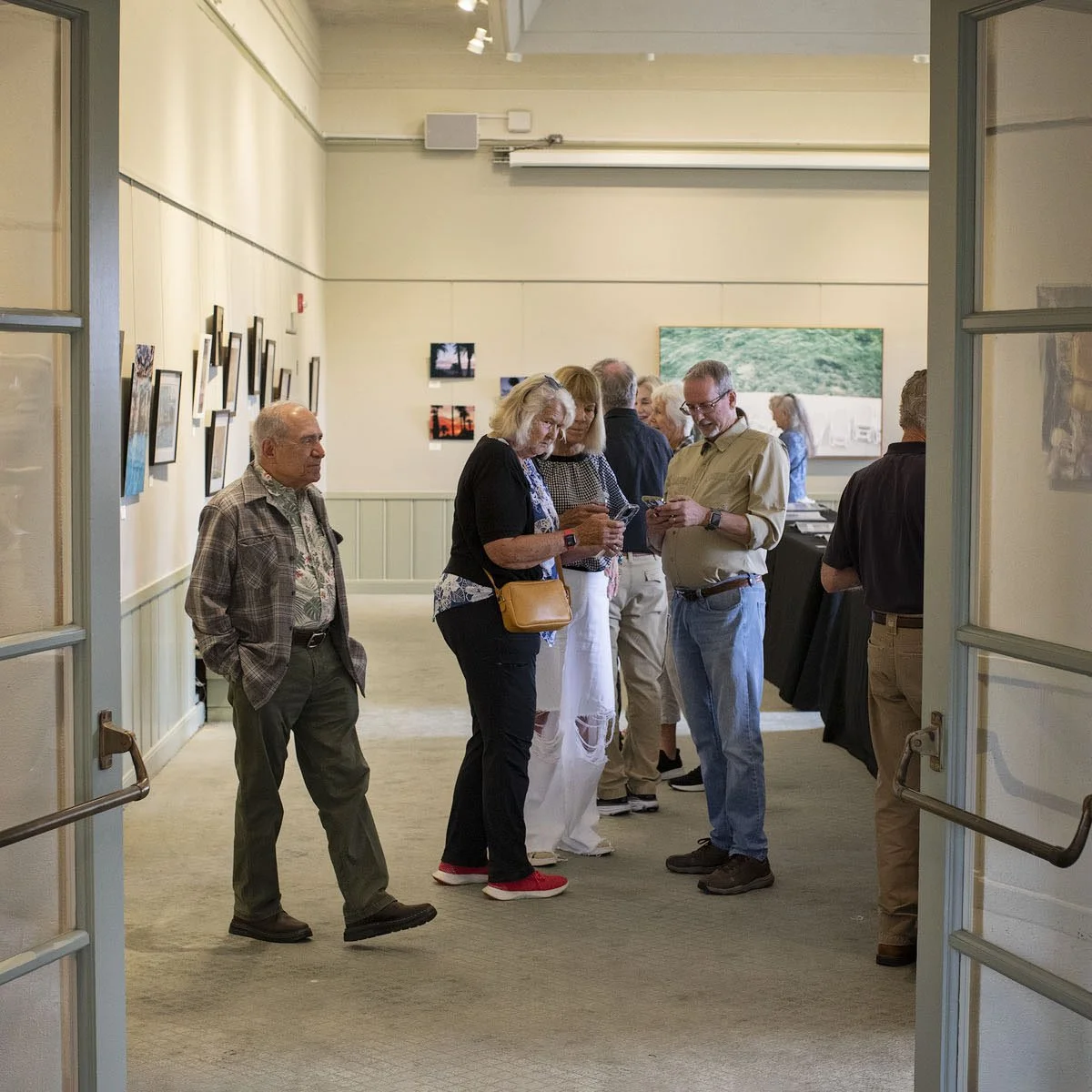 Reception for Sea &amp; Shore Show