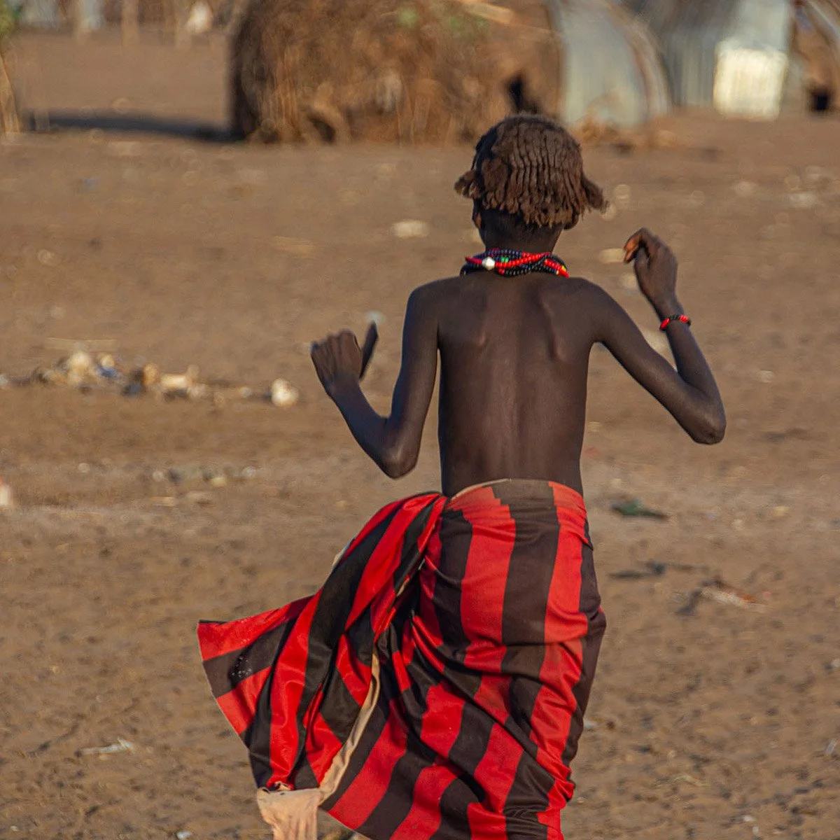 Lynn Doran in “Seeing Red” Exhibition