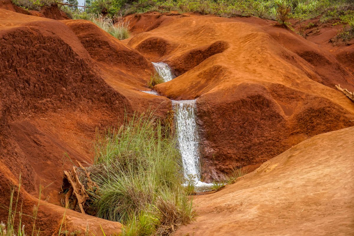 Kauai’s Red Dirt Waterfall