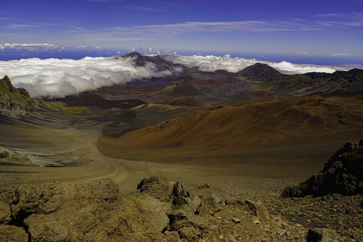 The Summit of Maui Haleakalā Volcano