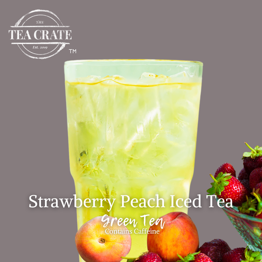 Strawberry Peach Green Iced Tea Pack