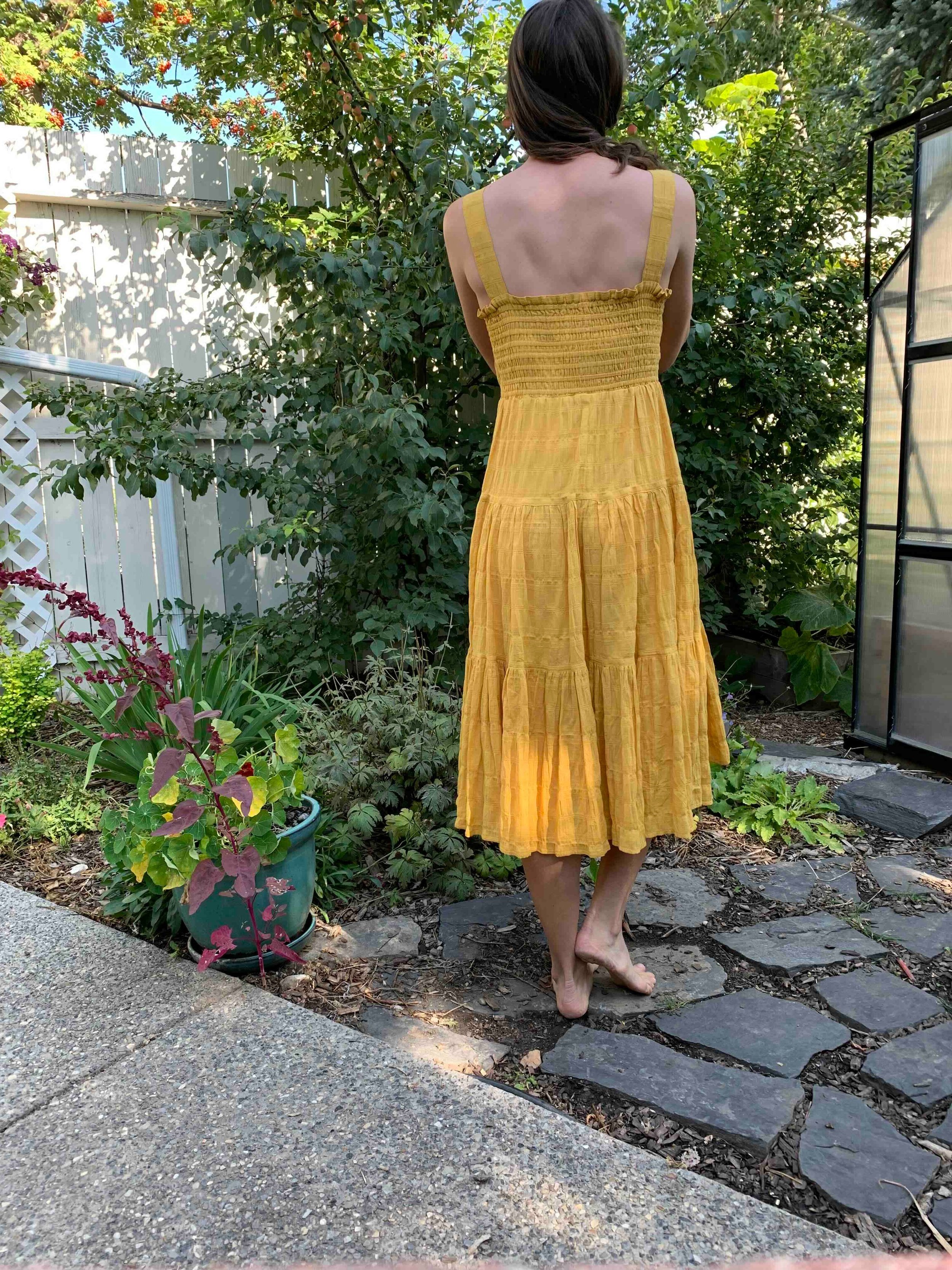 Designing a Tiered Summer Dress — The Walnut Homestead