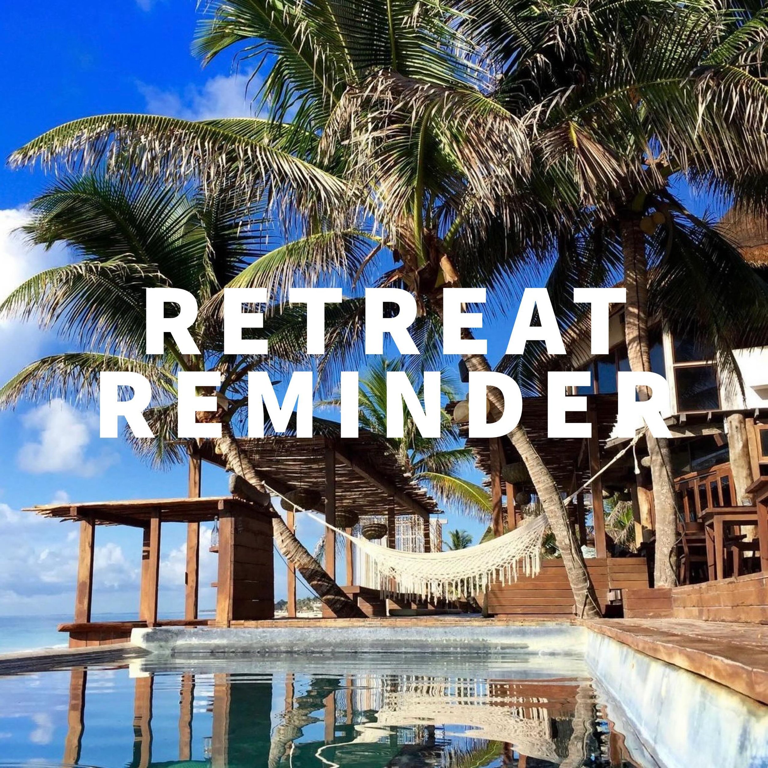 A reminder to our community that Michele &amp; Alyssa are away leading our Retreat in Tulum, Mexico until 5/11/24. Please allow for additional time to return emails and phone calls.

Reya&rsquo;s class schedule is mostly normal while we are away, but