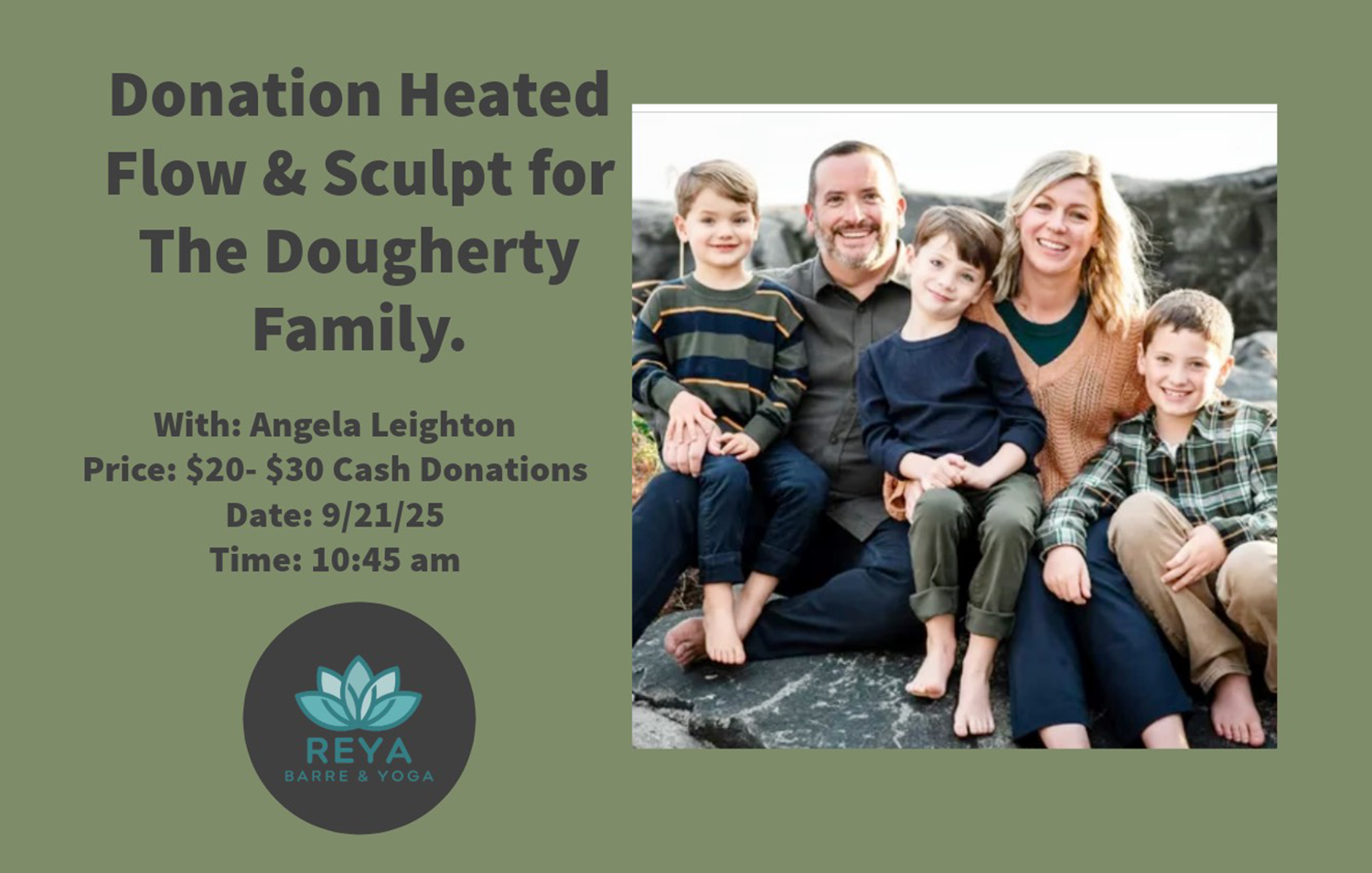 Donation Flow & Sculpt for The Dougherty Family.