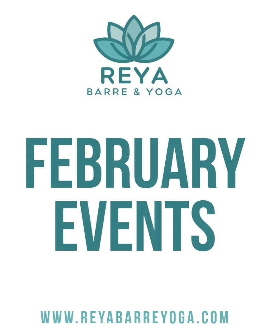 Coming soon 🔜 Our February Events

🔥 2/3 NEW CLASS - 7:15 pm Heated Flow &amp; Sculpt with @blairkalichman 

✨ 2/15 Heart Chakra Sound Healing with Yin &amp; Yoga Nidra - @alyssa.beerger &amp; @goodwolf19144 

🧘&zwj;♀️2/28 Donation Heated Slow Flo