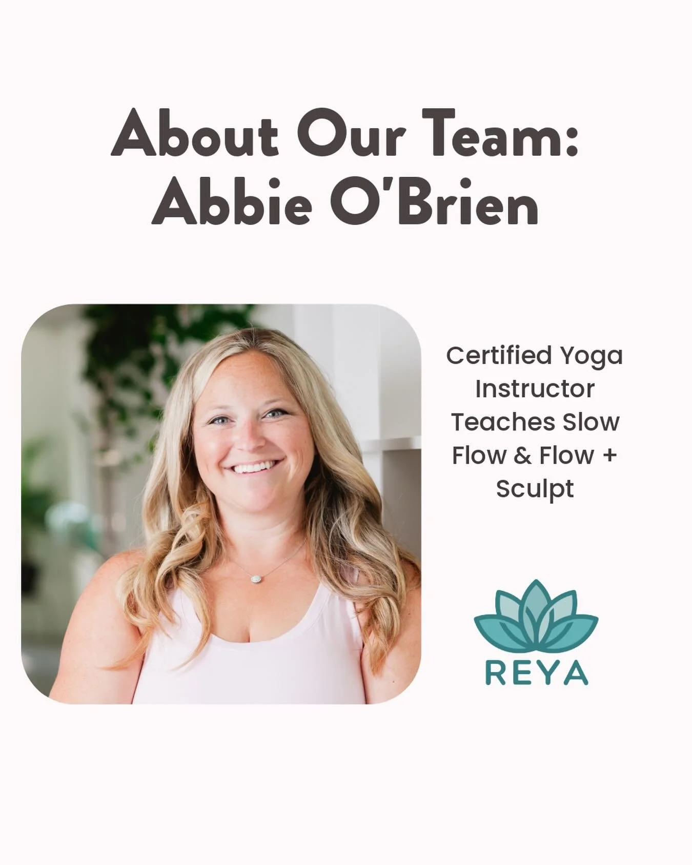 About our @abbieyoga 💕

&ldquo;I&rsquo;ve been practicing power yoga since 2011, completing my 200 hour RYT in 2018. I fell in love with the pace of power yoga, as it was both a physical challenge from my daily corporate desk job and a mental challe