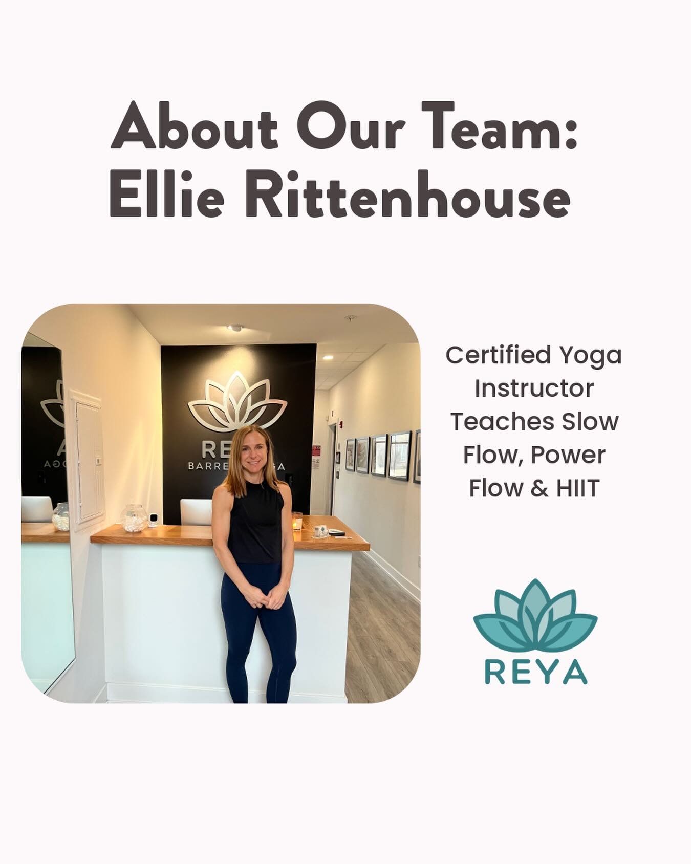 About our Ellie ❤️

&ldquo;Being active has always been a big part of my life: playing sports growing up turned into fitness classes, running, pilates, and finally, yoga! Yoga became a regular and permanent part of my life after I stumbled upon a gro