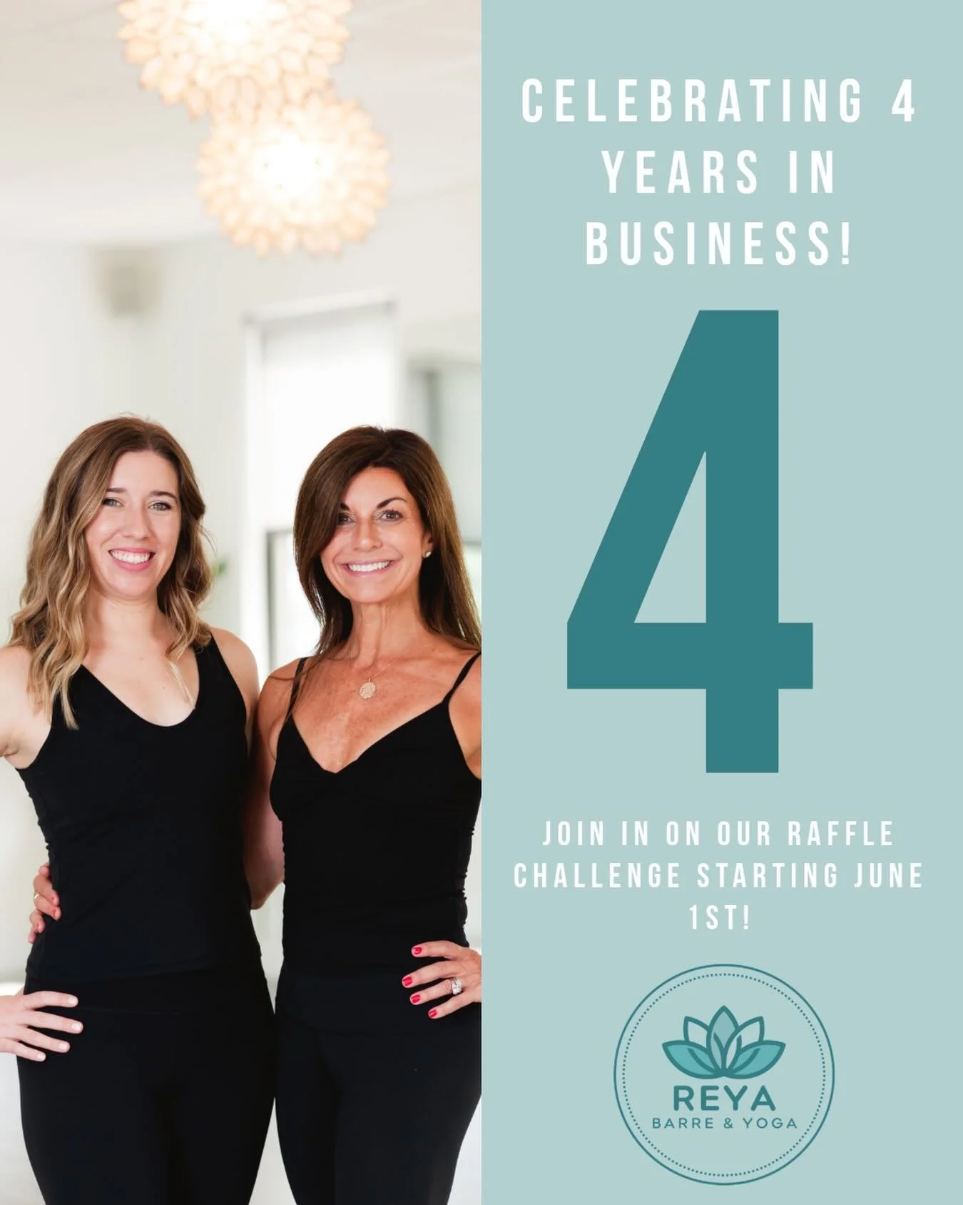 REMINDER! Our 4th Anniversary Raffle Challenge starts TOMORROW 6/1 🎉. June marks our 🎉4th🎉 year in business 🤯! 

To honor this milestone and show our gratitude for our amazing community we invite you to participate in our 4th anniversary Raffle c