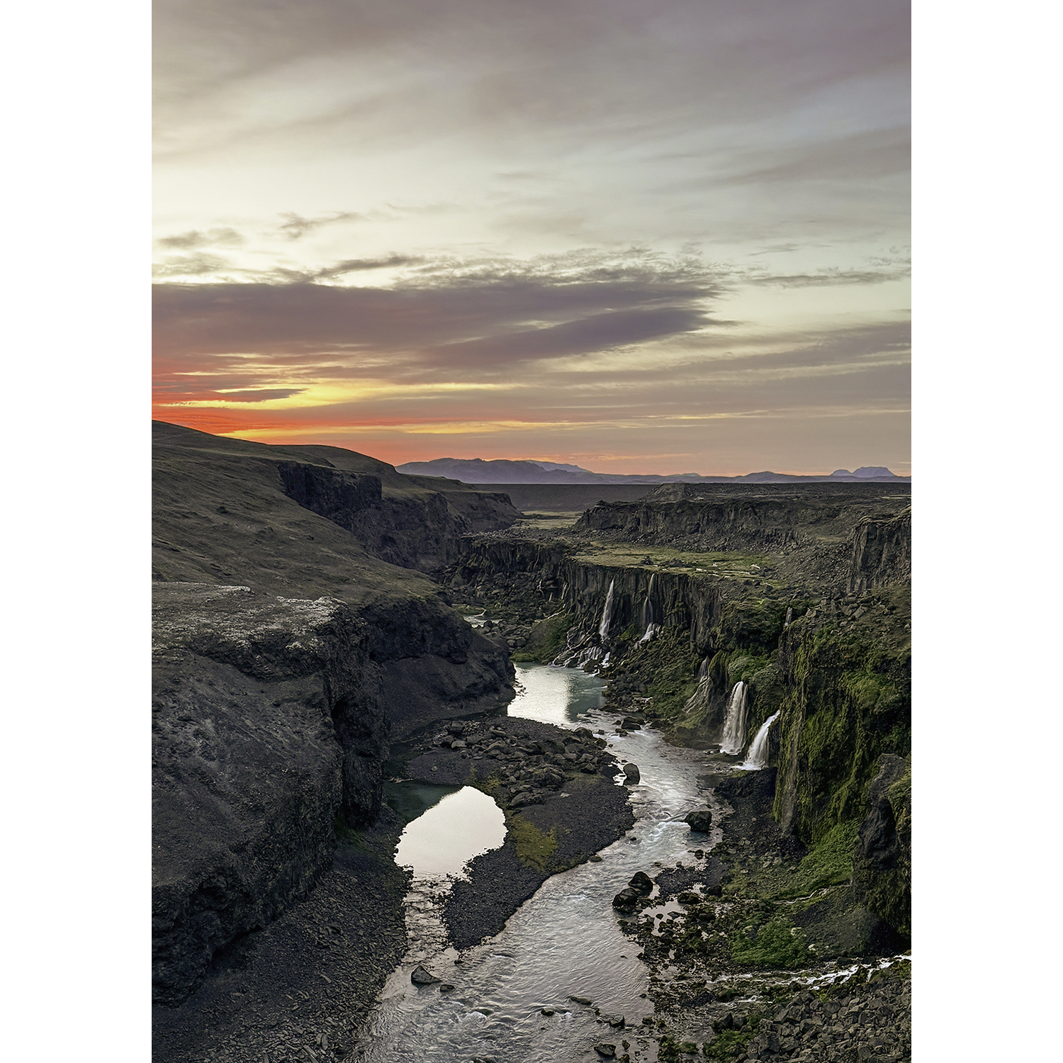 Raph Greenberg
“Sigöldugljúfur Canyon at Summer Light”,
photography print, 2024, 20˝ x 14˝