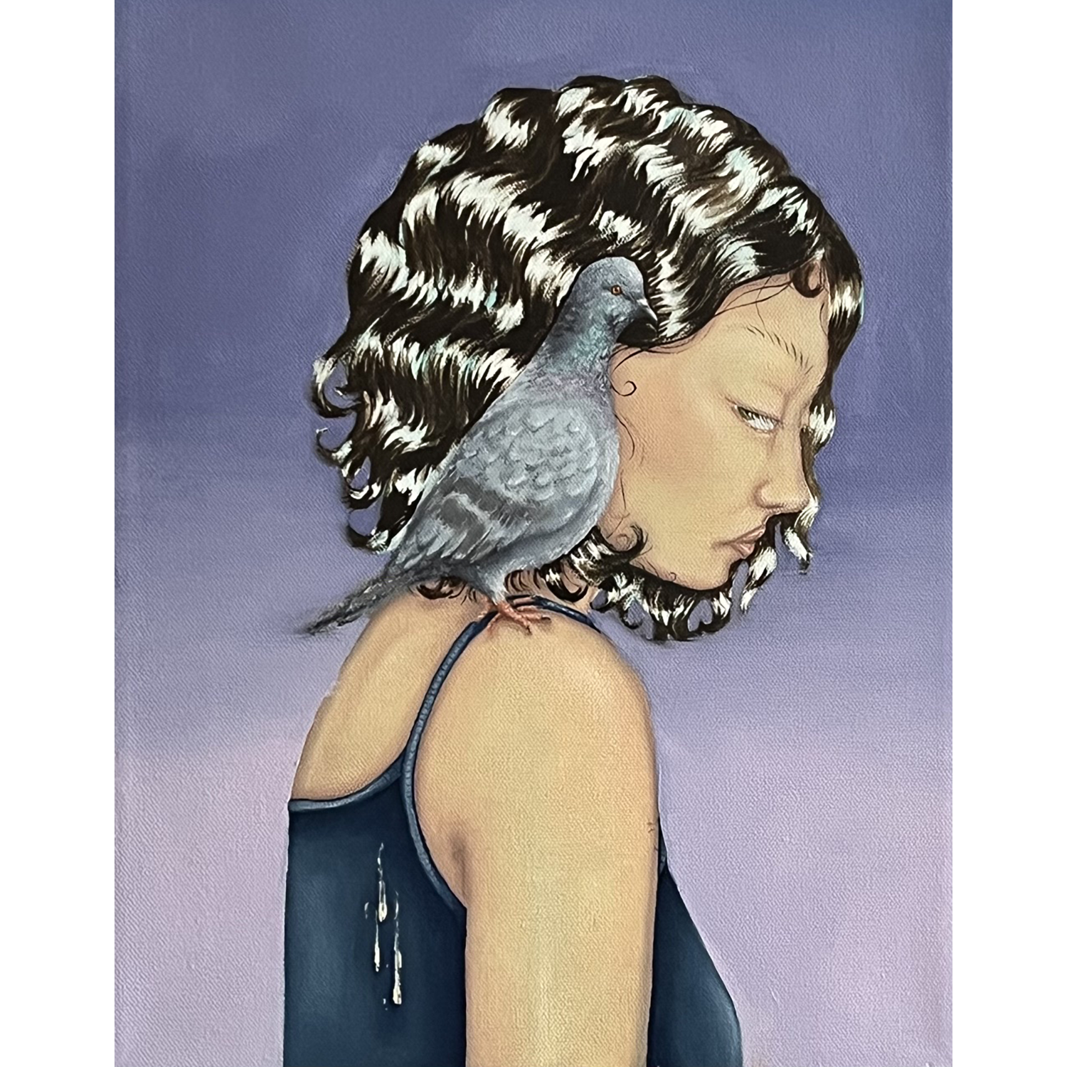 Mark Hart
“Lucky Girl”,
oil on canvas, 2026, 16˝ x 12˝