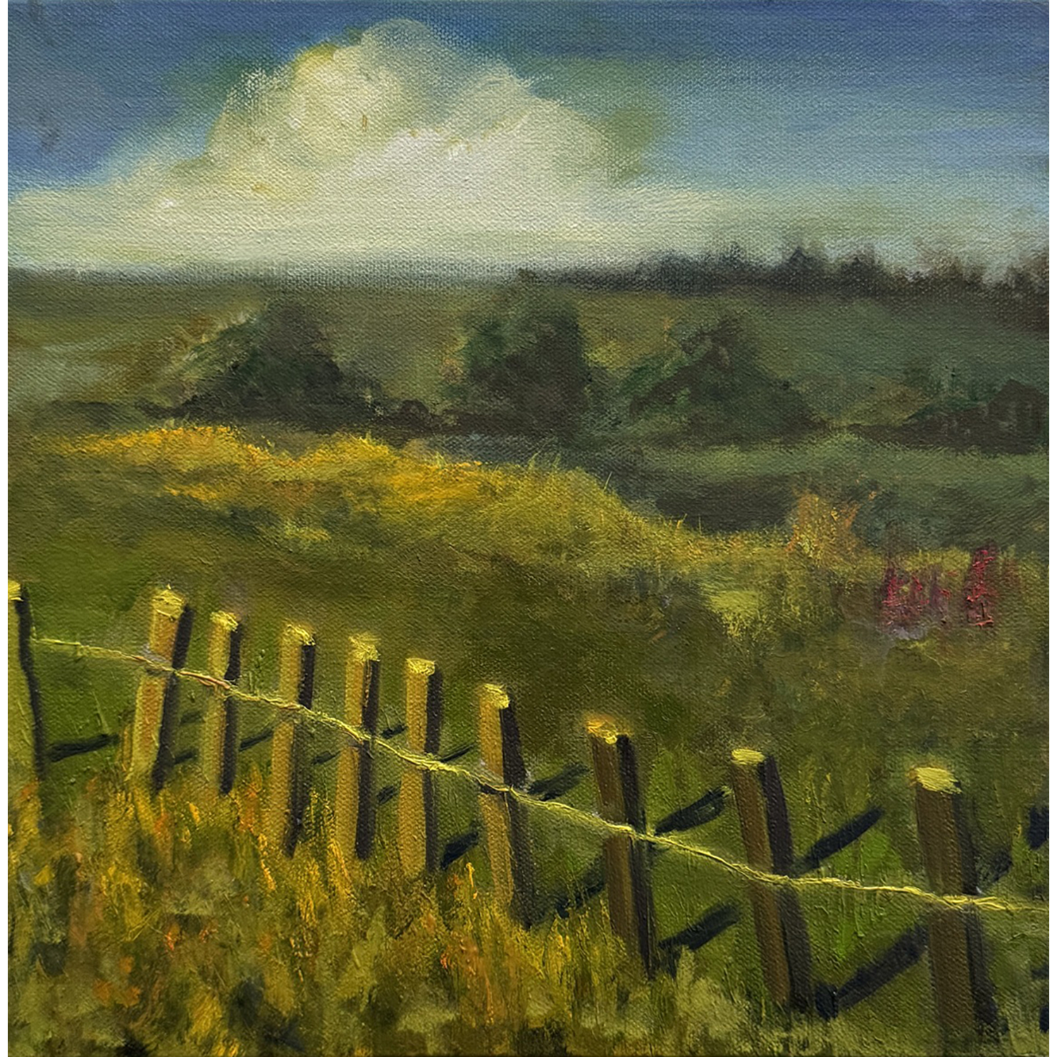  Paul Lee
“Ancient Light, Newgrange”,
oil on canvas, 2026, 12˝ x 12˝
