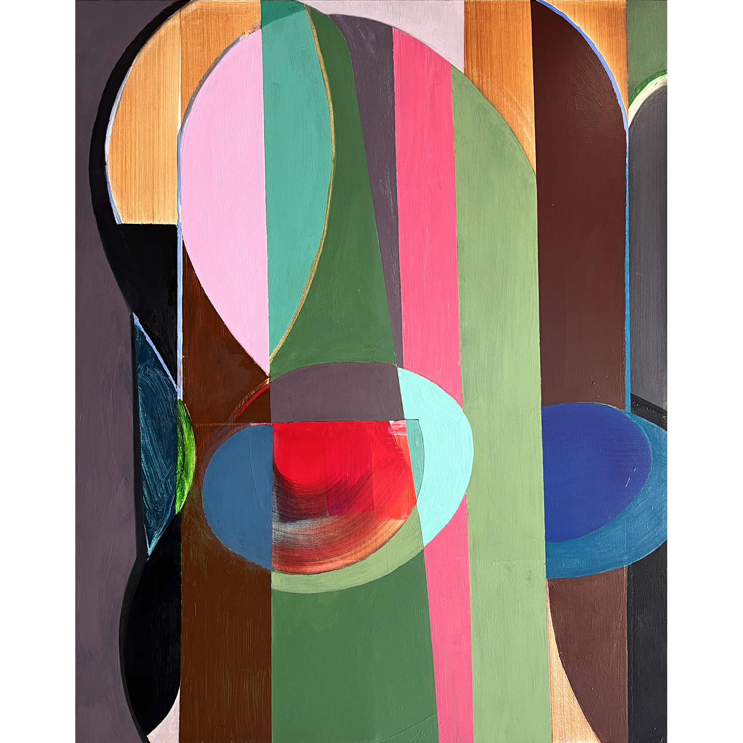 Steve Senter
“Triste Tropiques”,
oil on canvas, 2026, 45˝ x 36˝