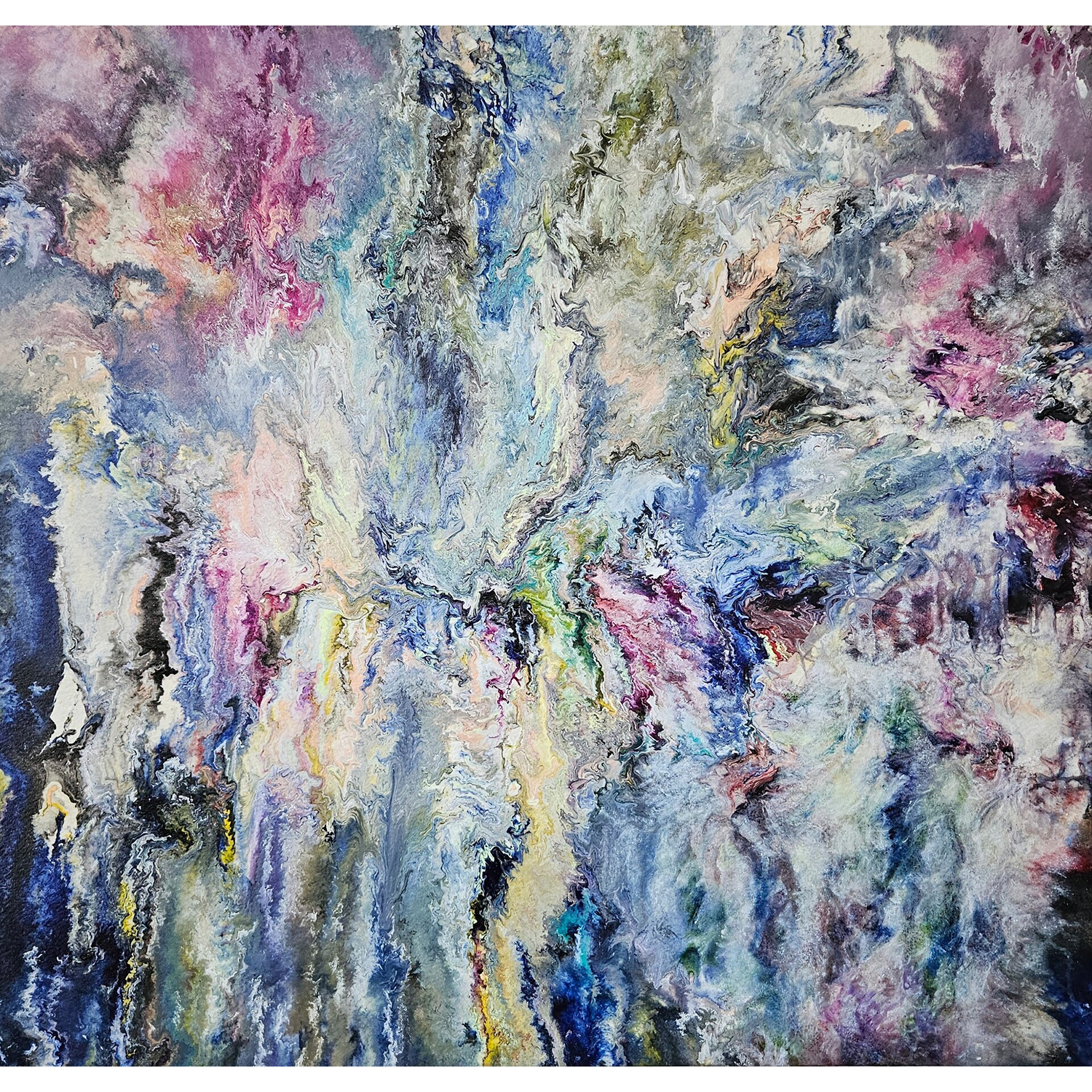 Craig Hong
“Stainless Steel”,
acrylic on canvas, 2025, 39˝ x 42˝