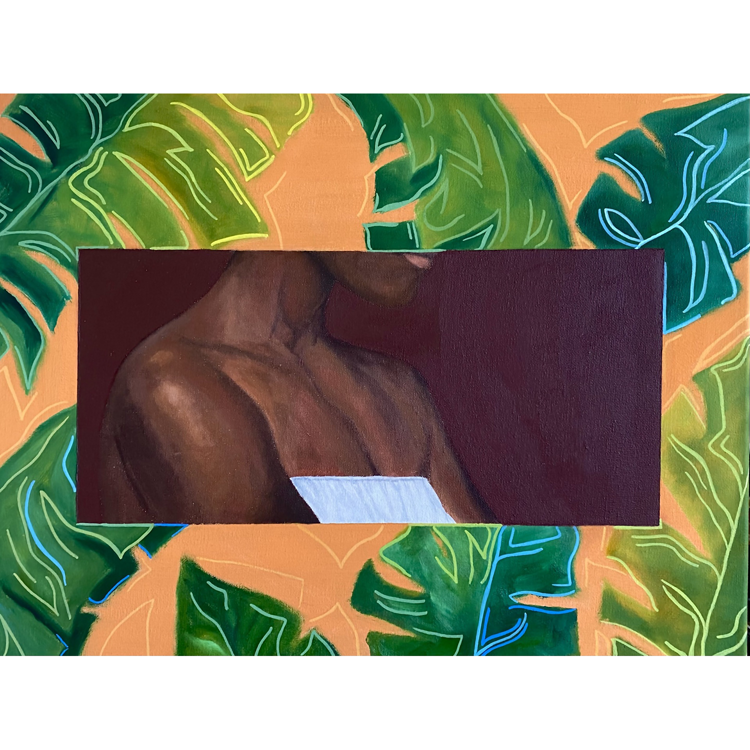 Blake Lewis
“Black Womanhood”,
oil/acrylic on canvas, 2026, 16˝ x 20˝
