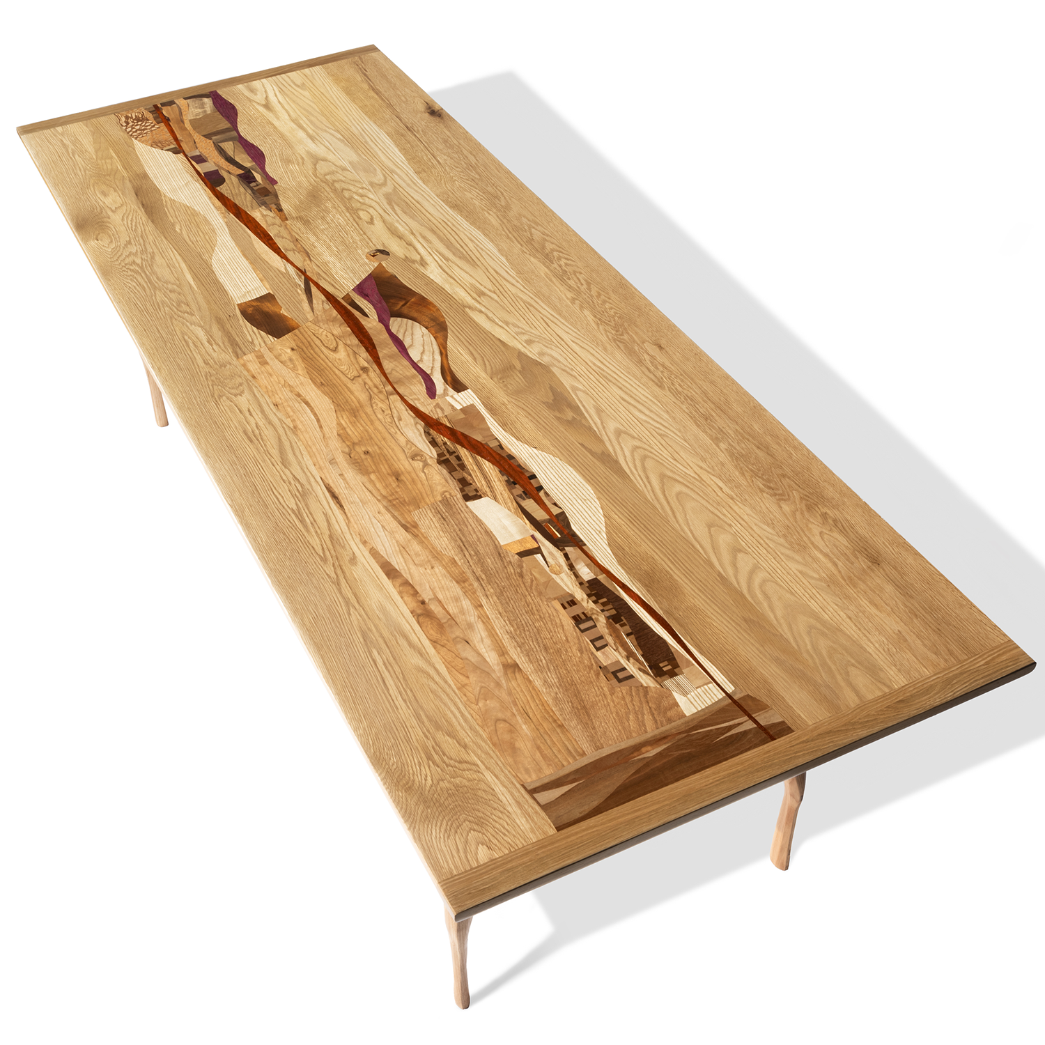 Roberto Gastelumendi
“Not for Everyone Table”, view 1
jointed mixed hardwoods, 2023, 72˝ x30˝ x 30˝