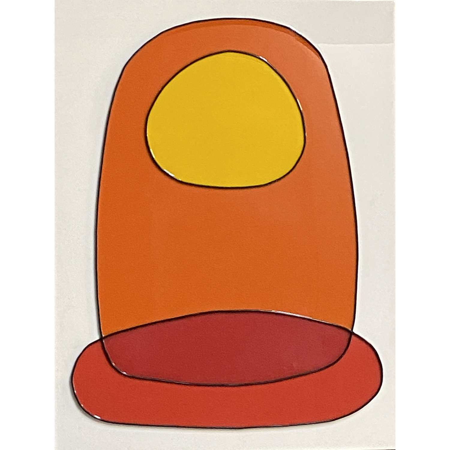 Mike Farruggia
“Image 7010”, 
epoxy resin, steel, 2024, 42˝ x 32˝