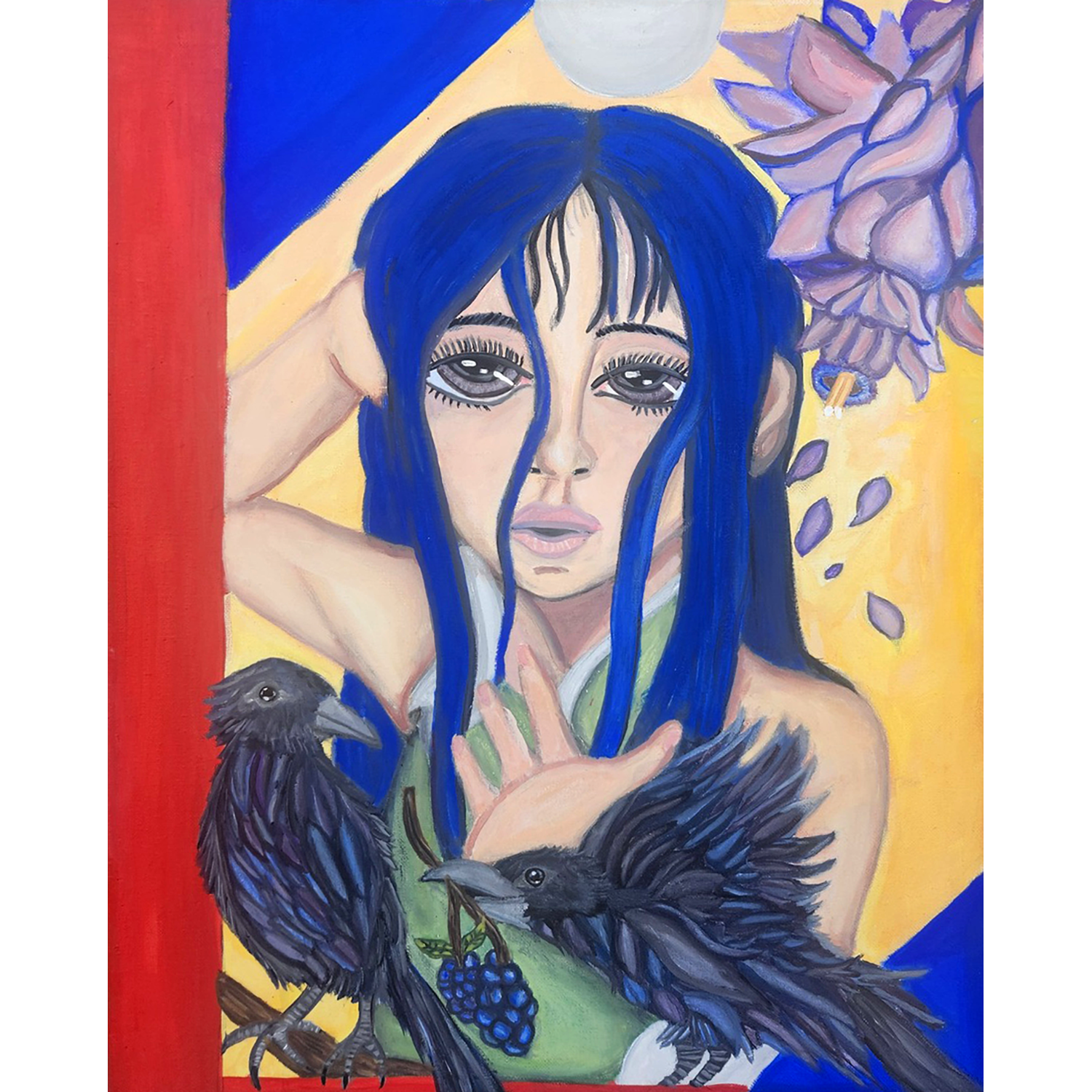 Ameet Sheridan
“The Last Pretty Thing”,
acrylic on canvas, 2026, 20˝ x 16˝
