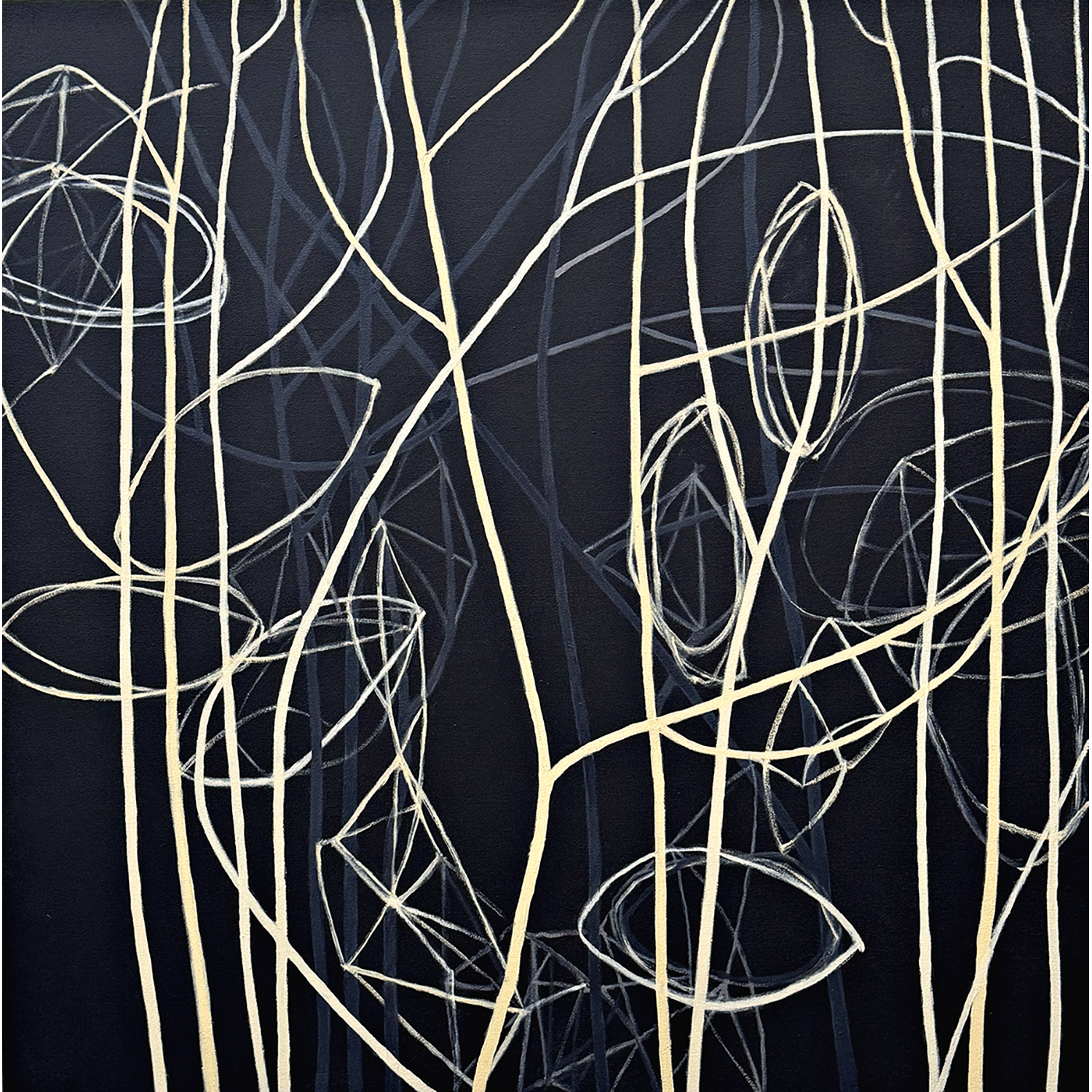 Bonnie Neumann
“Get Lost No. 2”,
oil on linen over panel, 2026, 30˝ x 30˝
