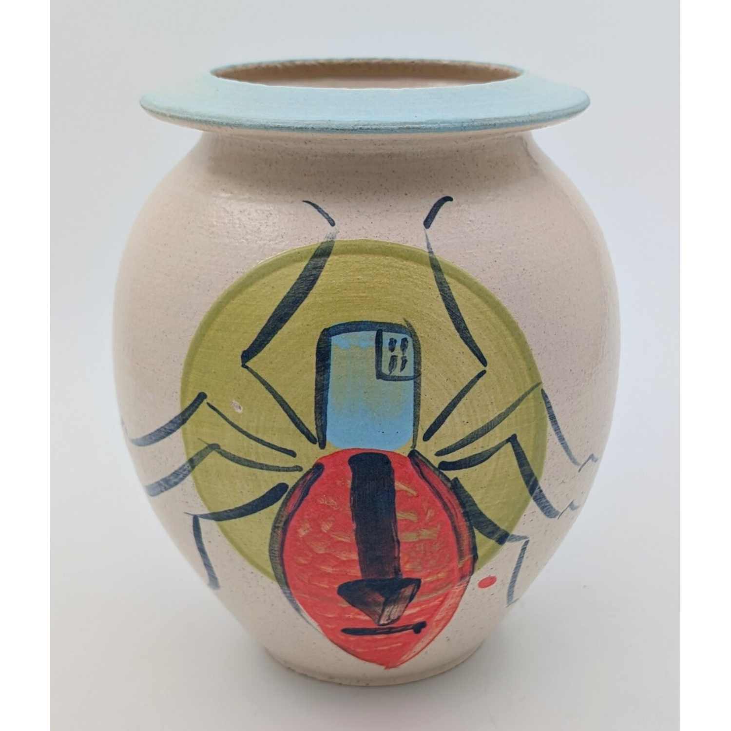 Jered Nelson
“Iktomi”,
slip-decorated stoneware, 2026, 9˝ x 7˝ x 7˝