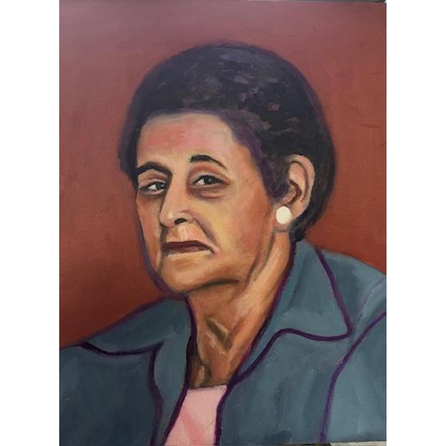 Lenore McDonald
“Marion”,
oil, 2026, 16˝ x 12˝
