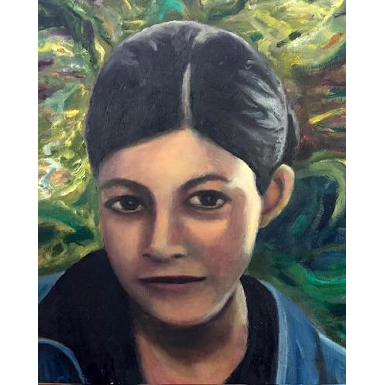 Lenore McDonald
“Anna in the Garden”,
oil, 2024, 14˝ x 11˝
