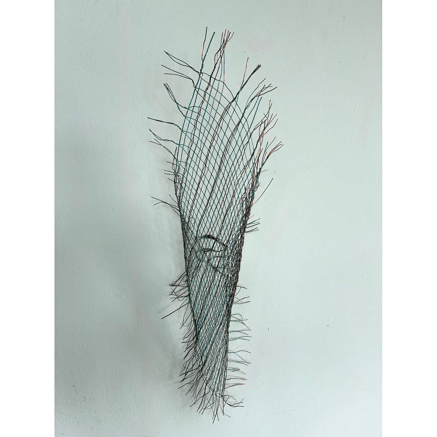 Ken Kalman
“Vase of Happiness”,
copper wire, patina, 2024, 16˝ x 10˝ x 8˝