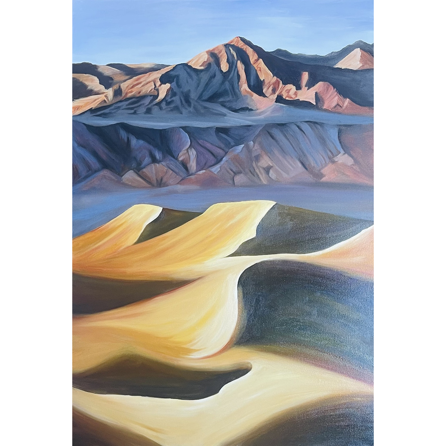 Linh Tran
“Erosion SIX”,
oil on canvas, 2026, 24˝ x 36˝
