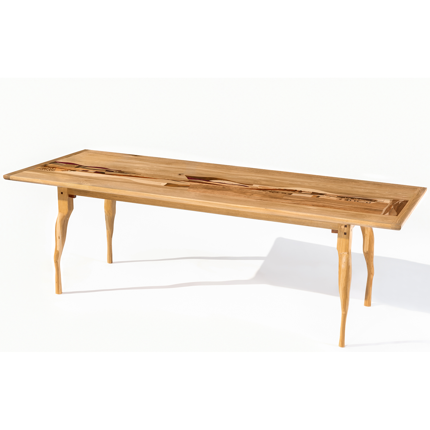 Roberto Gastelumendi
“Not for Everyone Table”, view 2
jointed mixed hardwoods, 2023, 72˝ x30˝ x 30˝