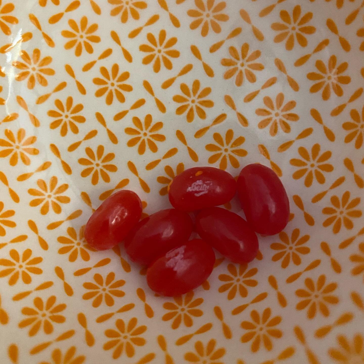 Some of these are cherry and some are Cinnamon, because I like to live in Chaos. #jellybelly