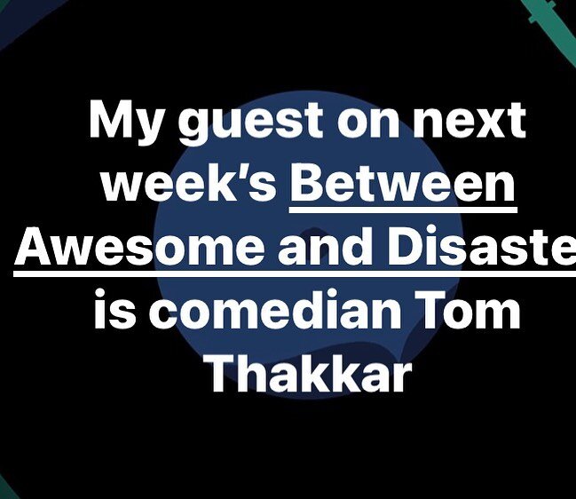 Next week on @betweenawesomeanddisaster an excellent comedy chat!

#standupcomedyshows #standupcomedylive #standupcomedynight #livecomedy #standupcomic #standupcomedyshow #standupcomedy #comedians #standupcomedian #comedyshows #podcastingcommunity #p