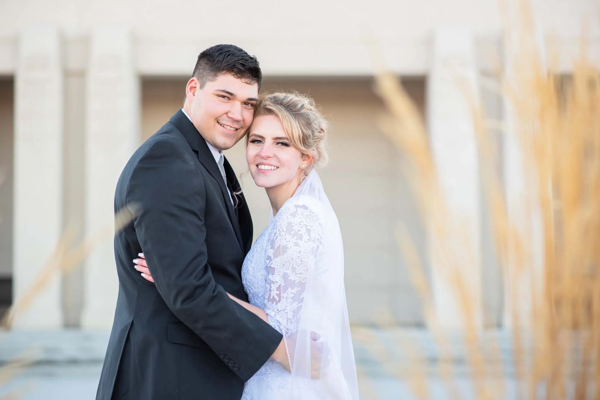 Meridian Idaho Temple Wedding Photographer Hannah O. Hansen