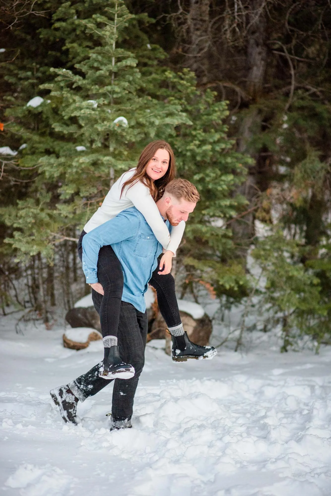 Payson-Canyon-Couple-Engagement-Photo-Session-Winter-Pines-Utah-Valley-piggy-back.jpg