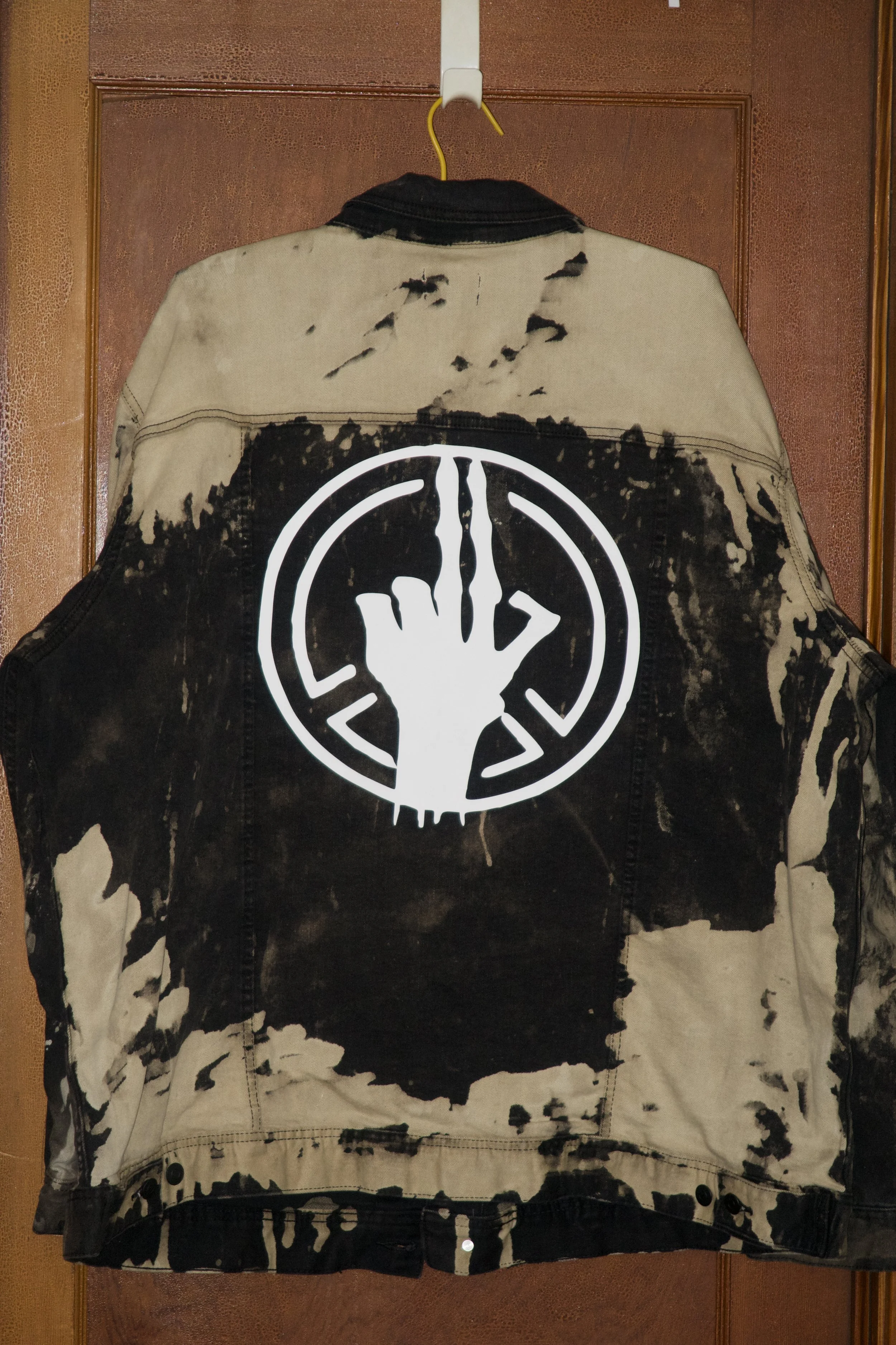 Custom tye dye jacket set
