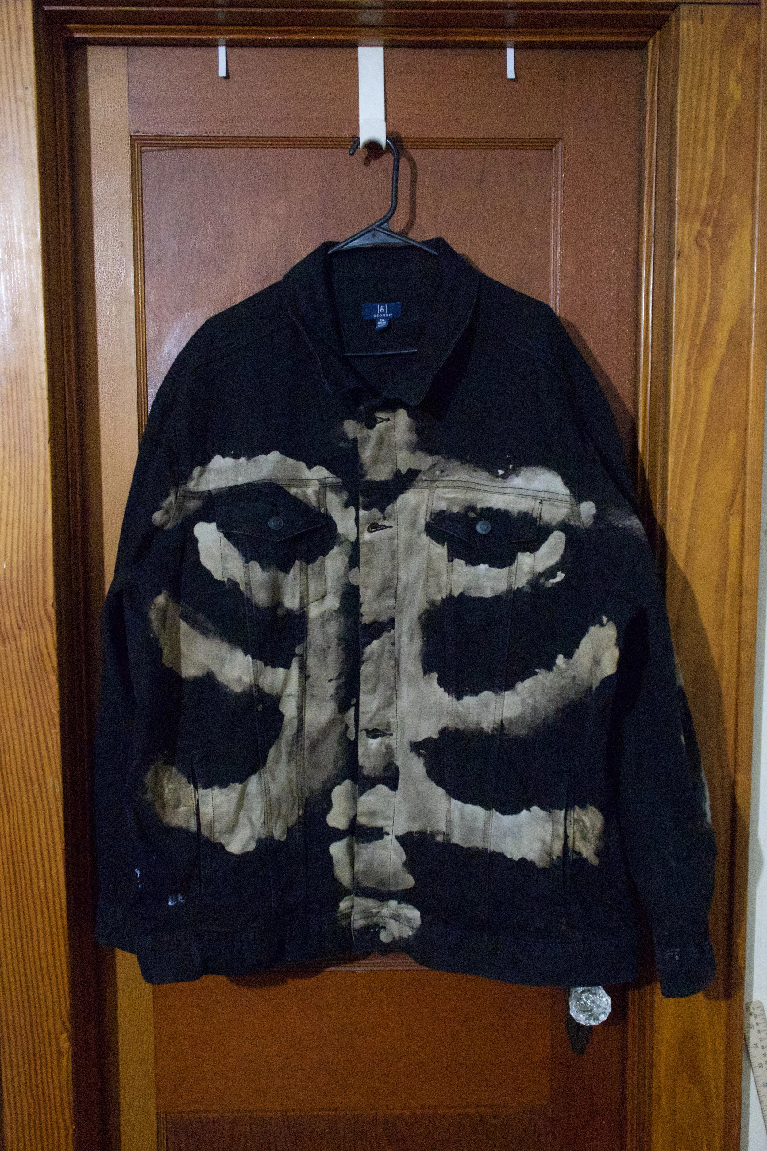 Painted Spooky bad guy jacket