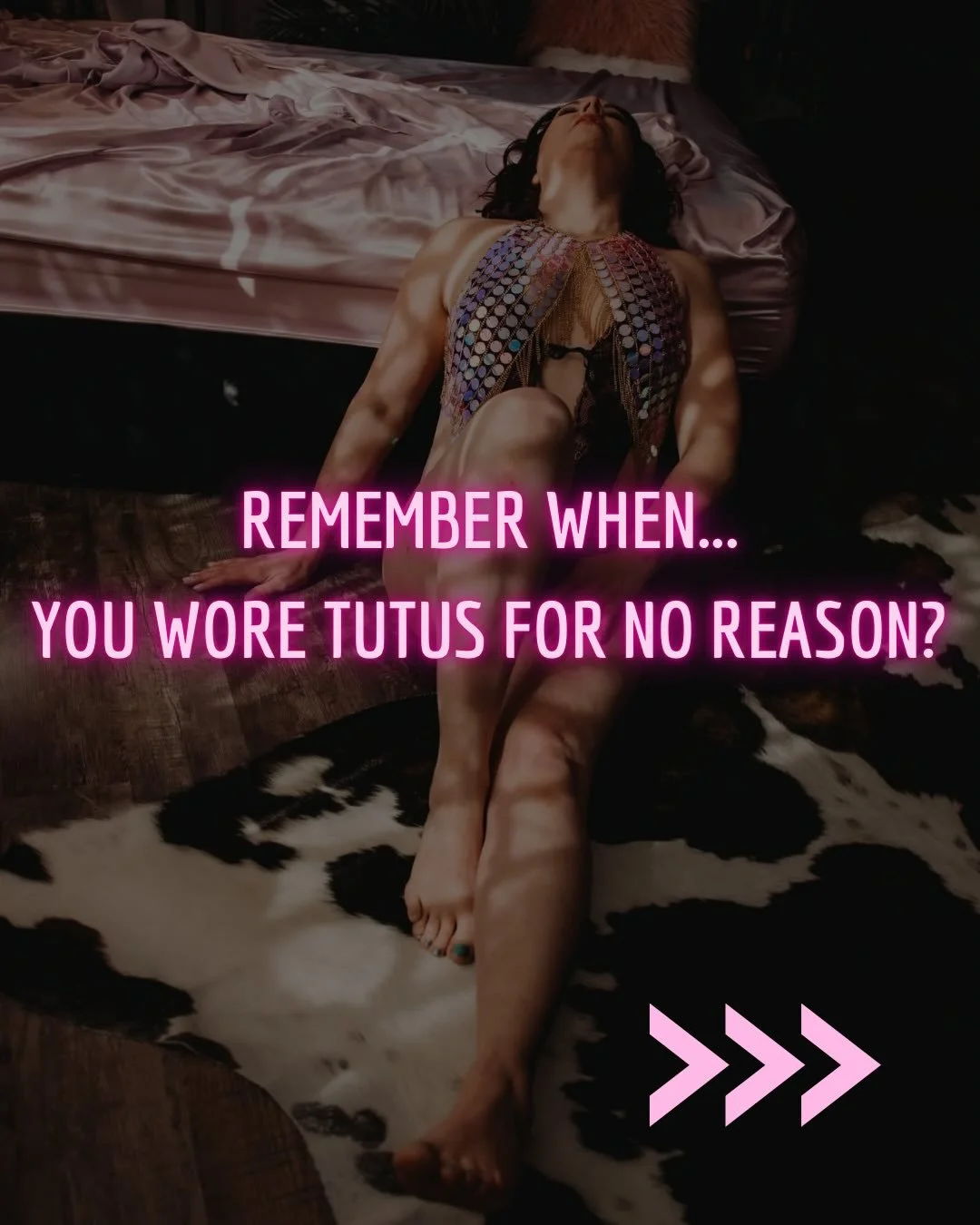You know what&rsquo;s weird?

Little you did not give a flying fck about anything. 

She wore the tutu.

Played in the mud.

Loved sparkles.

Then somewhere along the way we started waiting.

Friend&hellip;

There are 48 hours left to stop waiting 

