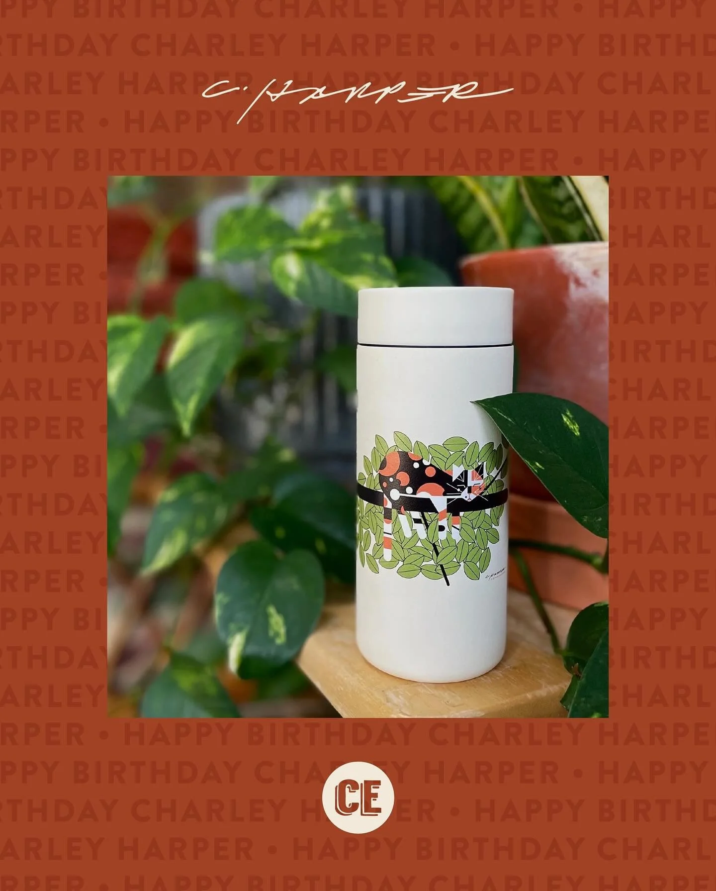 Happy Birthday, @charleyharperart !
We&rsquo;re forever inspired by your vibrant colors + clever creatures. Grateful to feature your iconic art on our mugs and coffee every day!

#CharleyHarper #HappyBirthdayCharley #CoffeeEmporium #ReallyGoodCoffee 