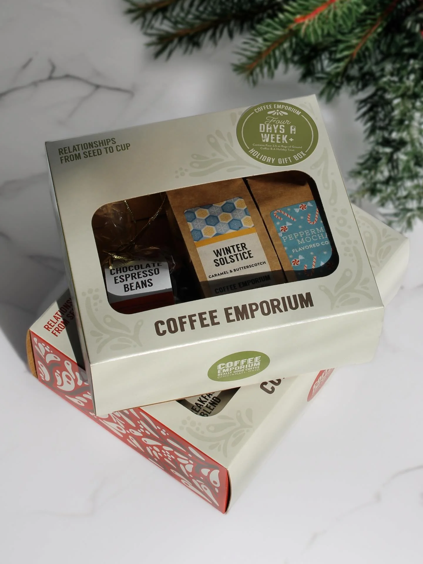 🚨New holiday boxes incoming🚨 and there&rsquo;s something for everyone! Keep an eye on the shelves (and the site). 🎁✨

#CoffeeEmporium #HolidayCoffee #CoffeeSeason #CincyCoffee #ShopLocal