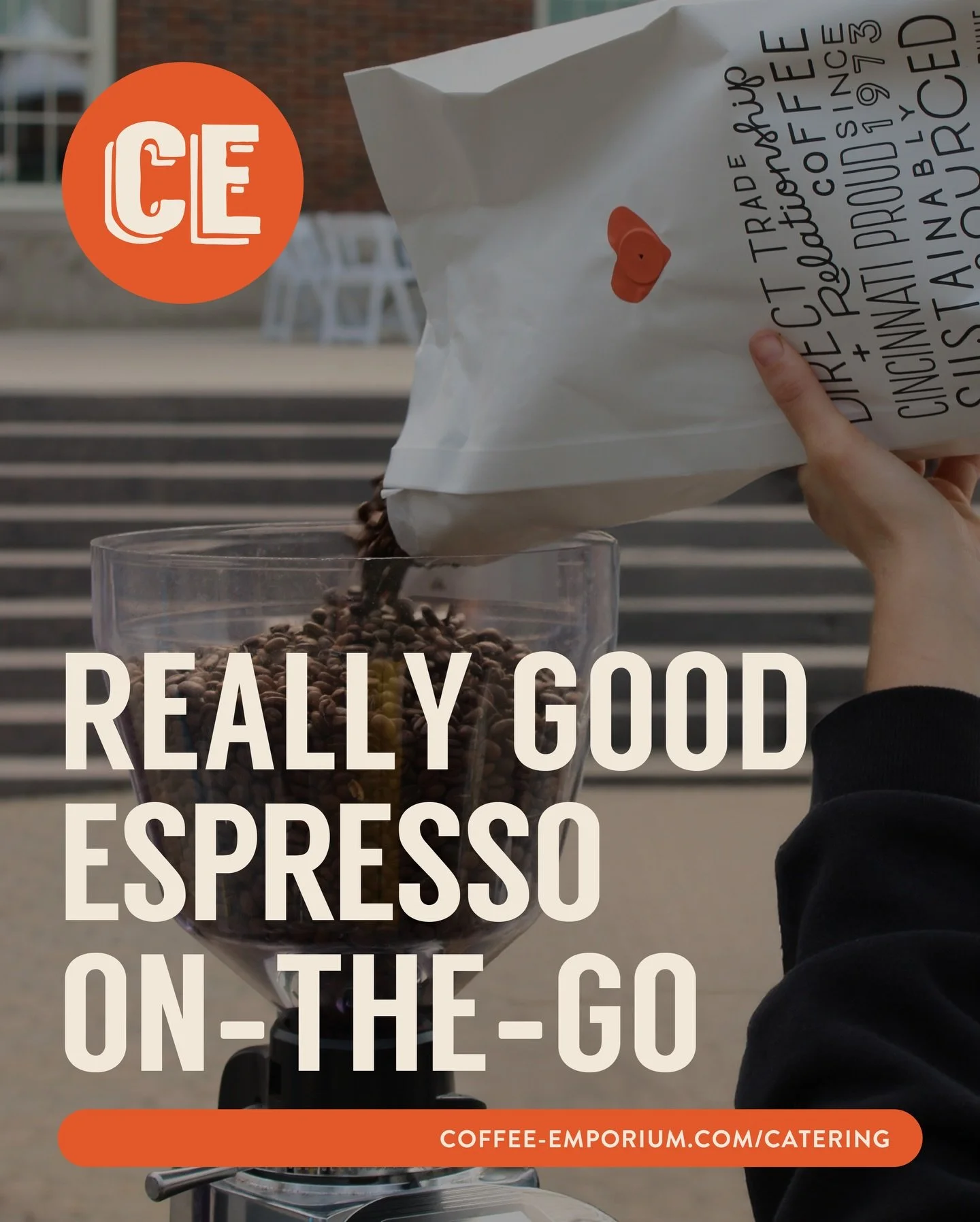Want #ReallyGoodEspresso on-the-go? Check out our catering page to see what we have to offer.

Coffee-Emporium.com/Catering

We can&rsquo;t wait to serve you at your next event!