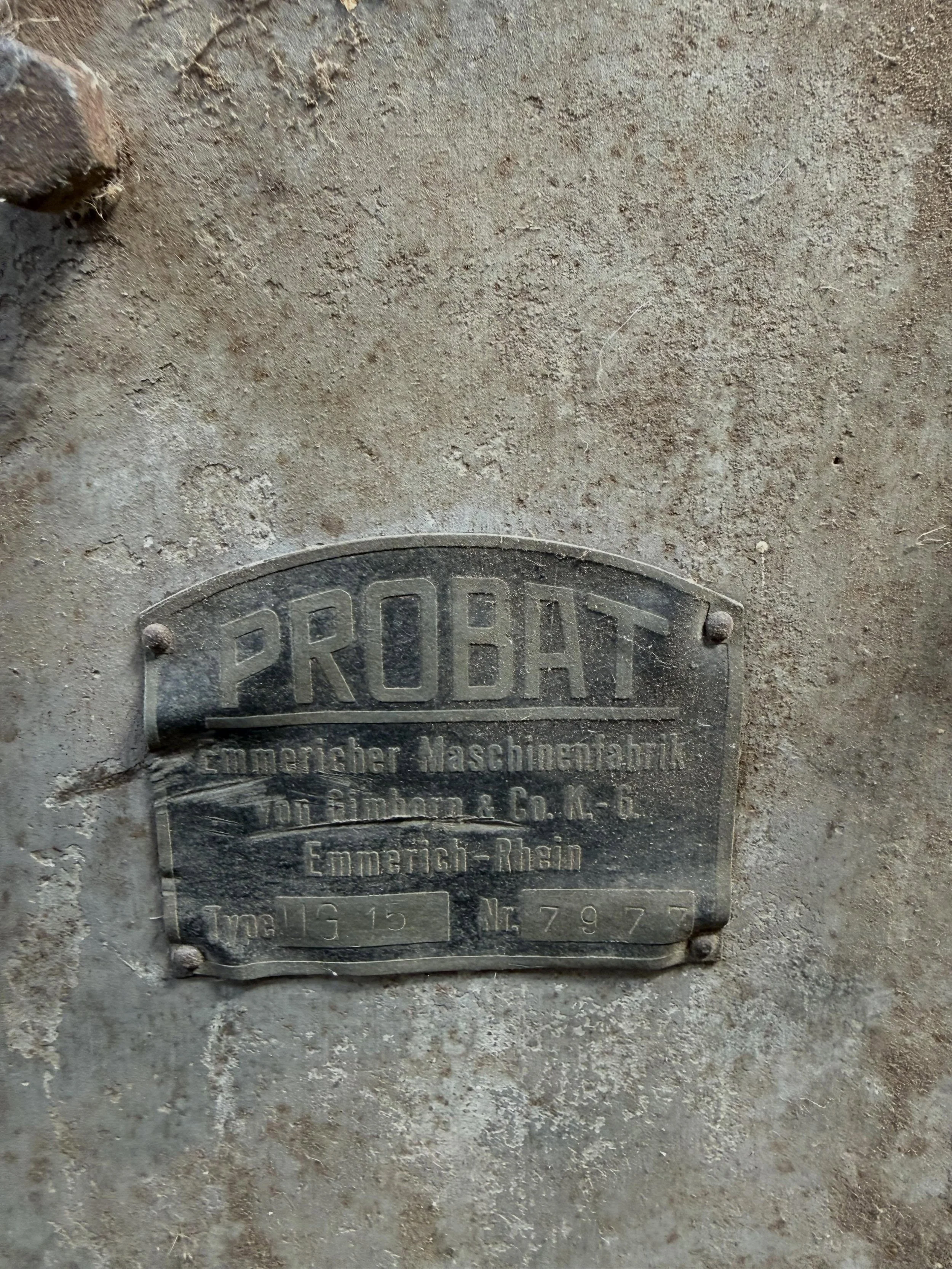 I have a 1929 (circa) Probat roaster 15 kilo?
That is taking up too much space in our roasting haus. 
Free to a good home. 
Just need to buff out some of rust spots. 
#probat #probatroaster #vintageprobat #vintageprobatforsale