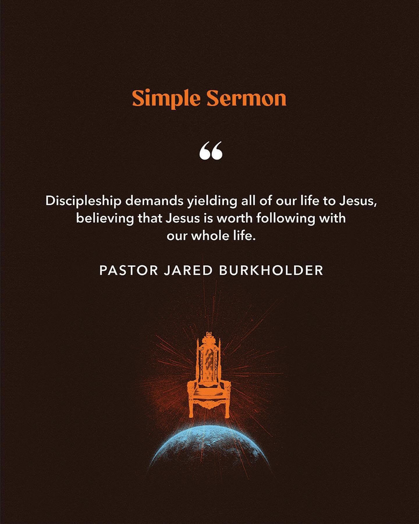 Simple Sermon, Weekly Questions, Sermon Prayer | Monday-Friday, April 15-19, 2024