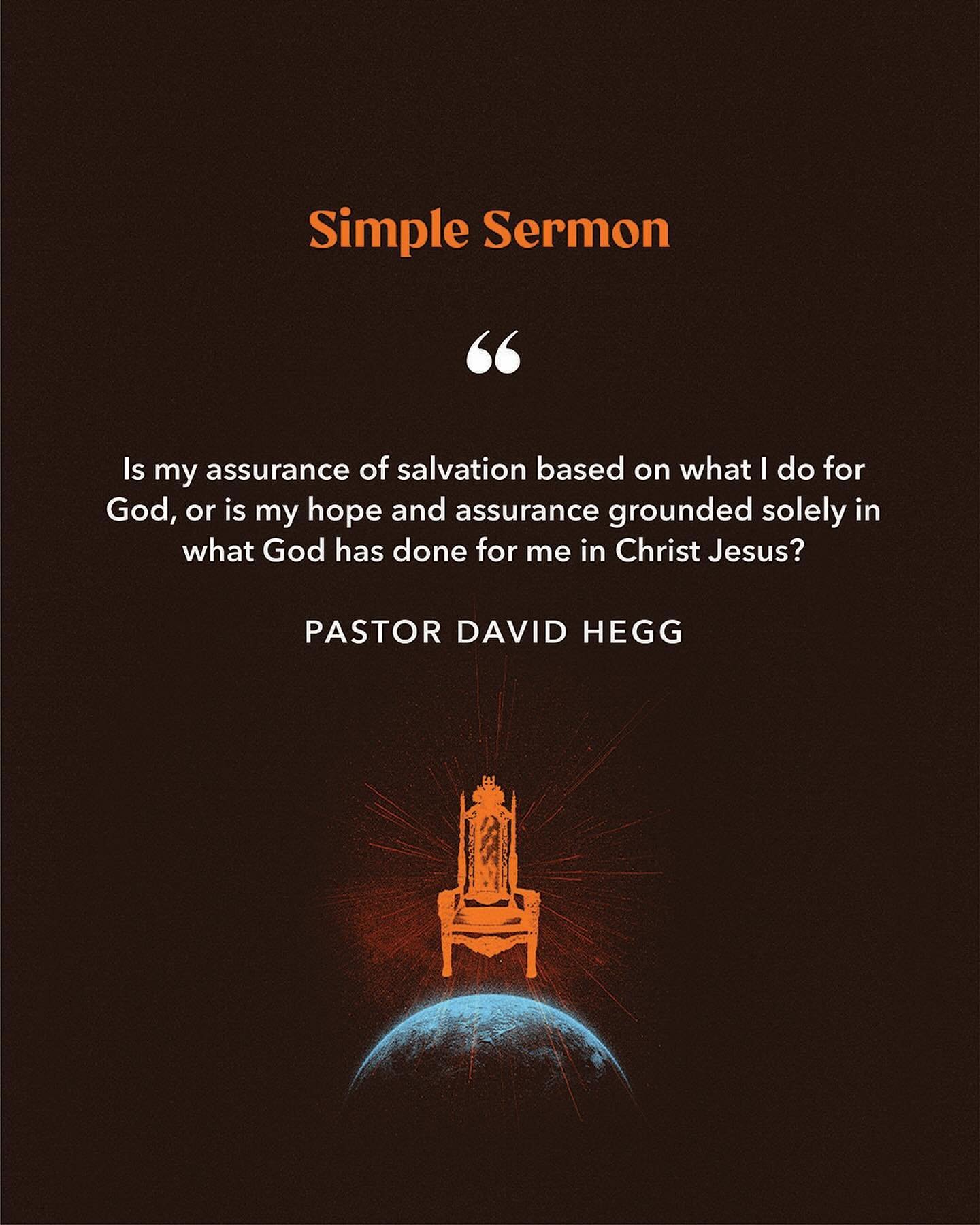 Simple Sermon, Weekly Questions, and Sermon Prayer | Monday-Friday, April 22-26, 2024