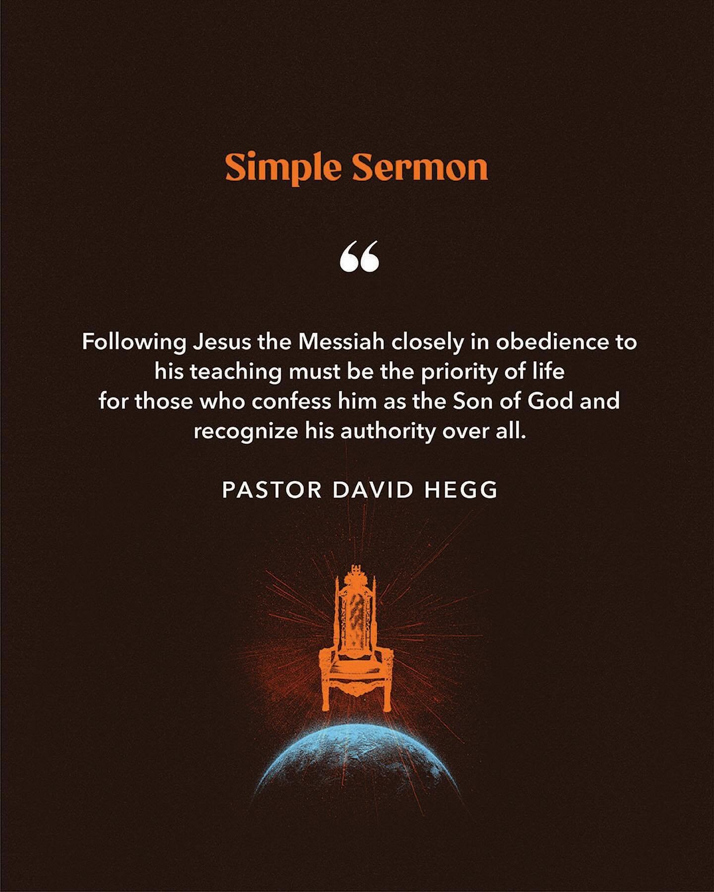 Simple Sermon, Weekly Questions, and Sermon Prayer | Monday-Friday, May 6-10, 2024