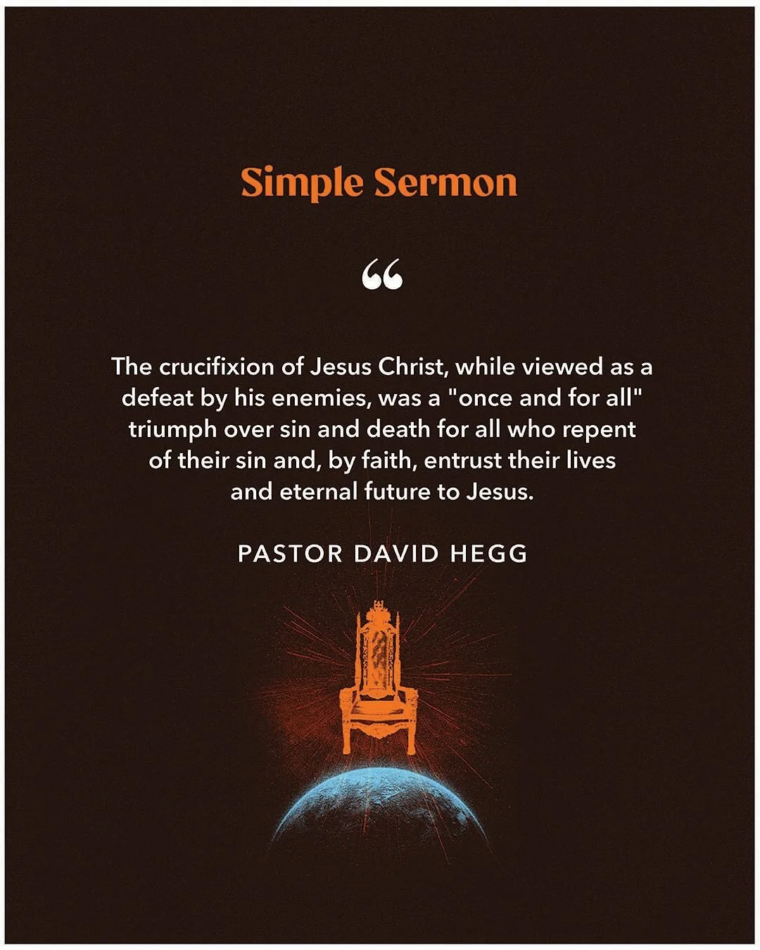 Simple Sermon, Weekly Questions, and Friday Prayer | Monday-Friday, October 20-24, 2025