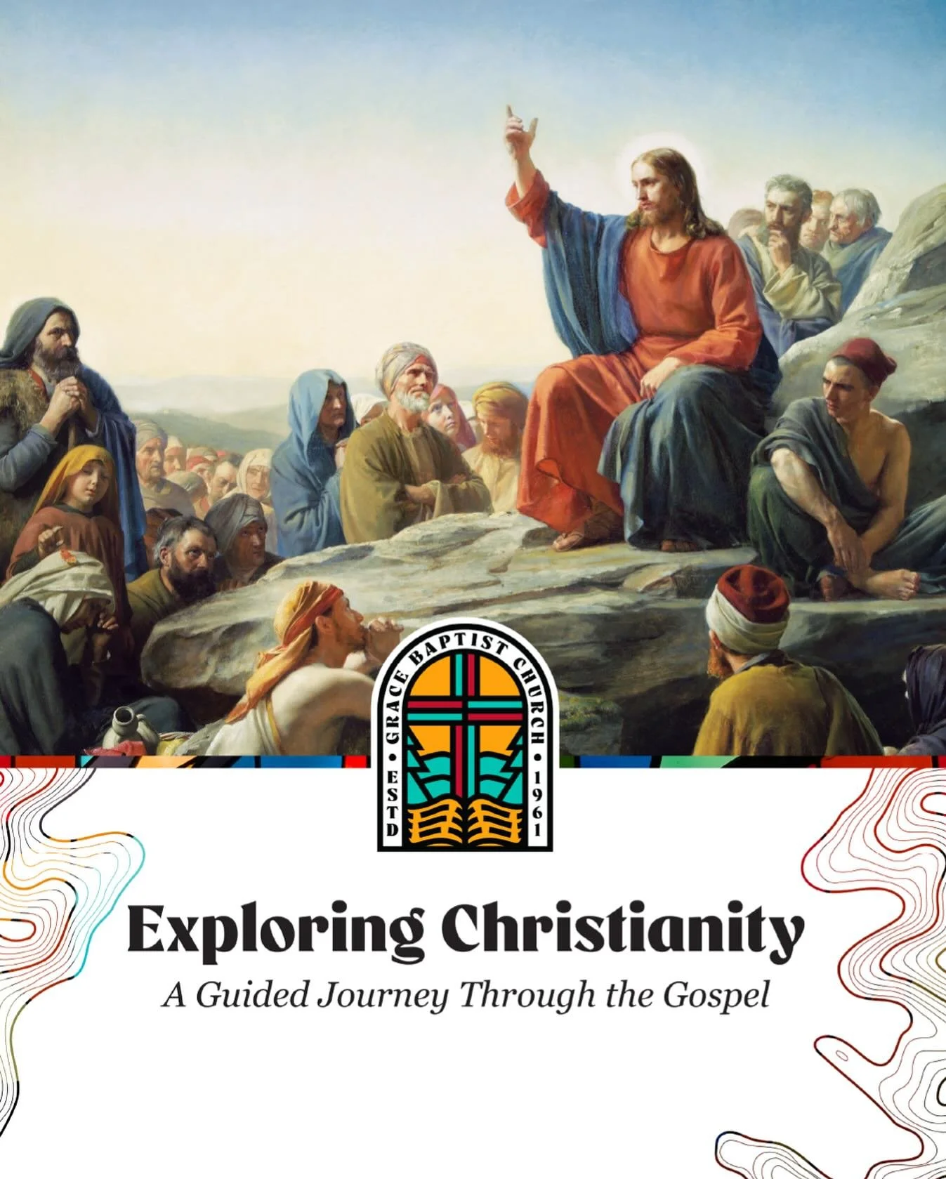 New to Christianity? Exploring faith? Have questions? Join us this Sunday, November 9, from 10:45am&ndash;12pm in B205 for a discussion-based class on who God is and what it means to follow Christ. No pressure, no expectations &mdash; just honest con