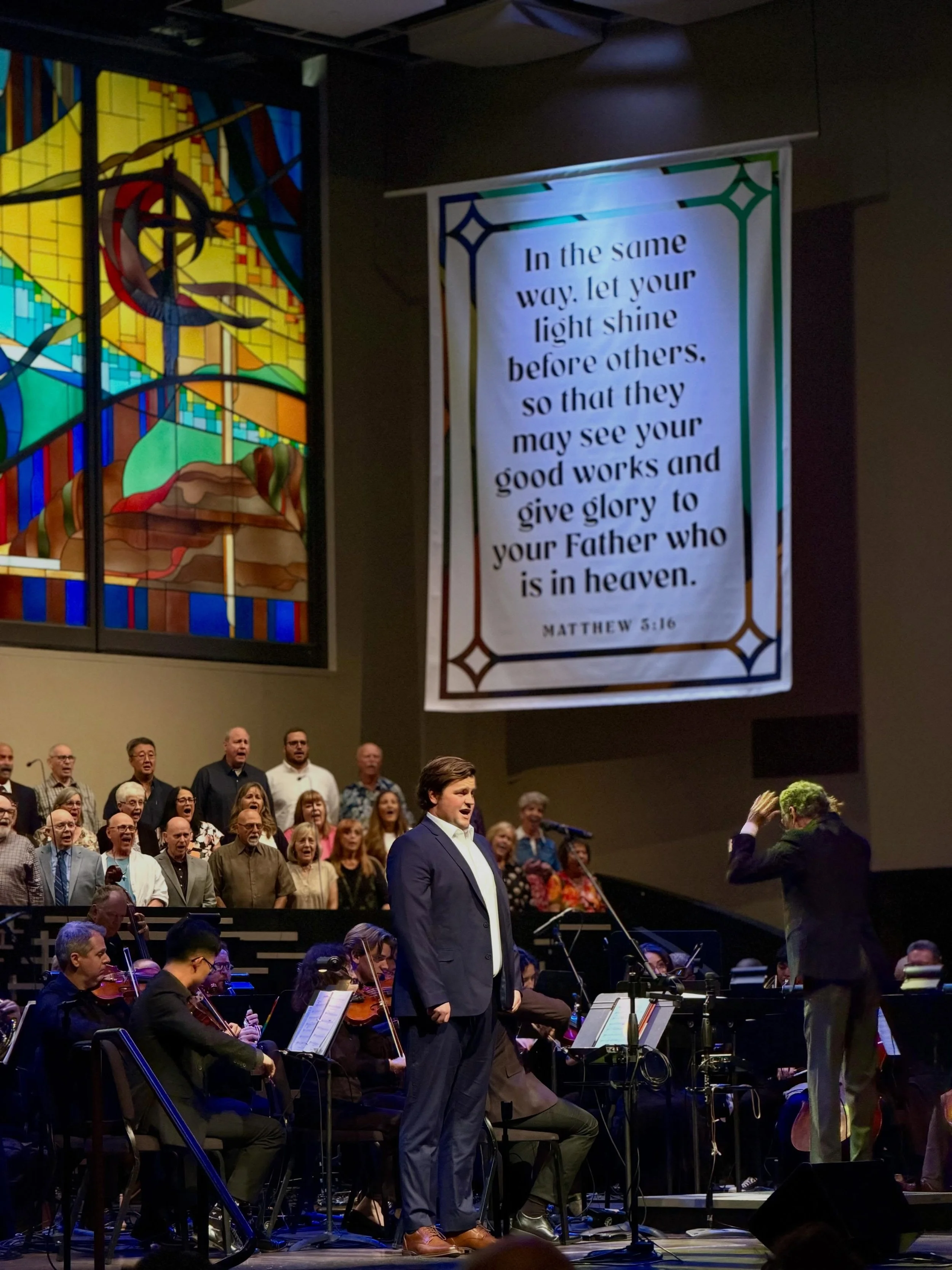 The Echoes Concert was a joyful way to kick off the summer!

With our kids, youth, and adult choirs joined by the orchestra, we had the privilege of hearing the echoes of the gospel through song. Together, we sang rich theology with joy, celebrating 